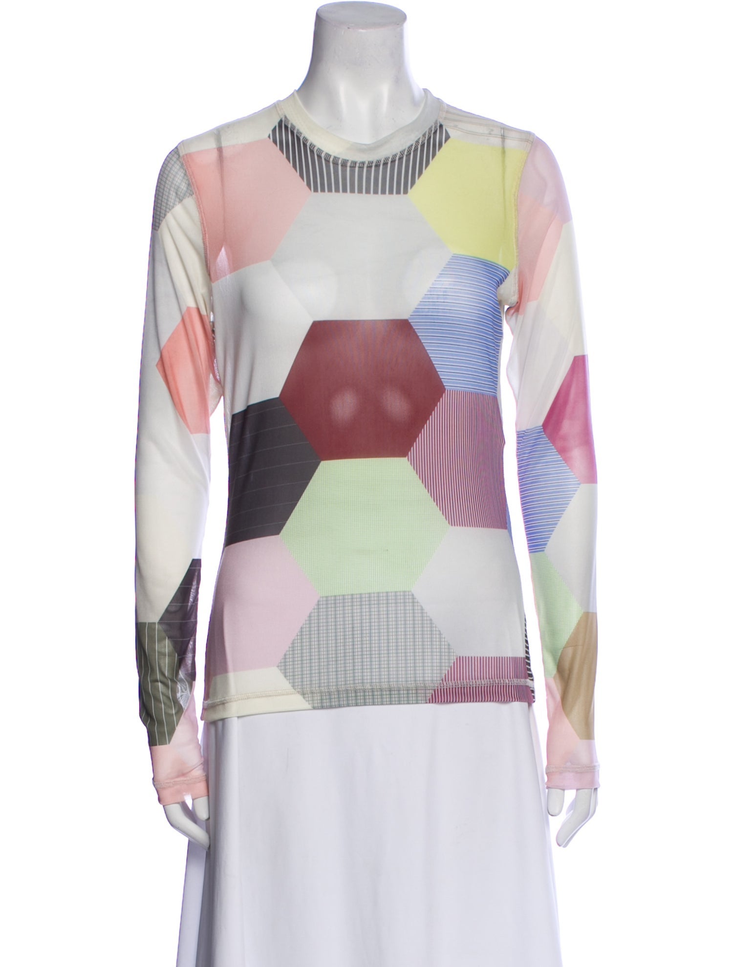 J.W. Anderson Printed Crew Neck Blouse
