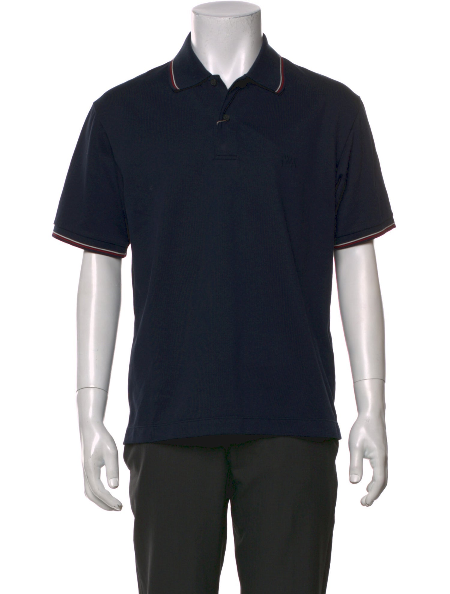 J.W. Anderson V-Neck Short Sleeve Polo Shirt