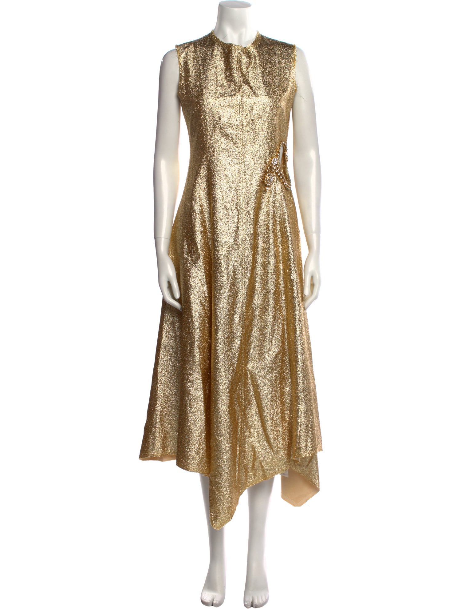 J.W. Anderson Crew Neck Long Dress