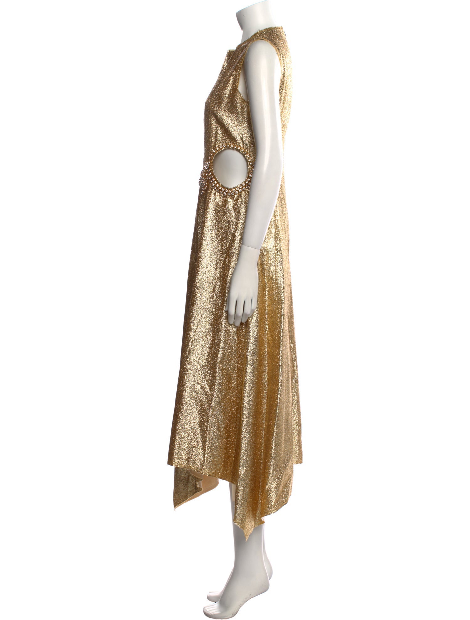 J.W. Anderson Crew Neck Long Dress