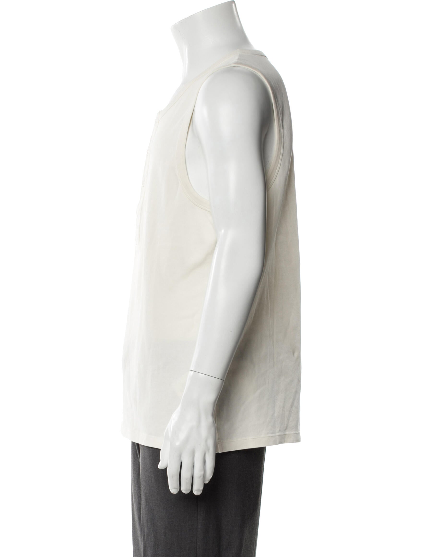 J.W. Anderson Graphic Print Scoop Neck Tank