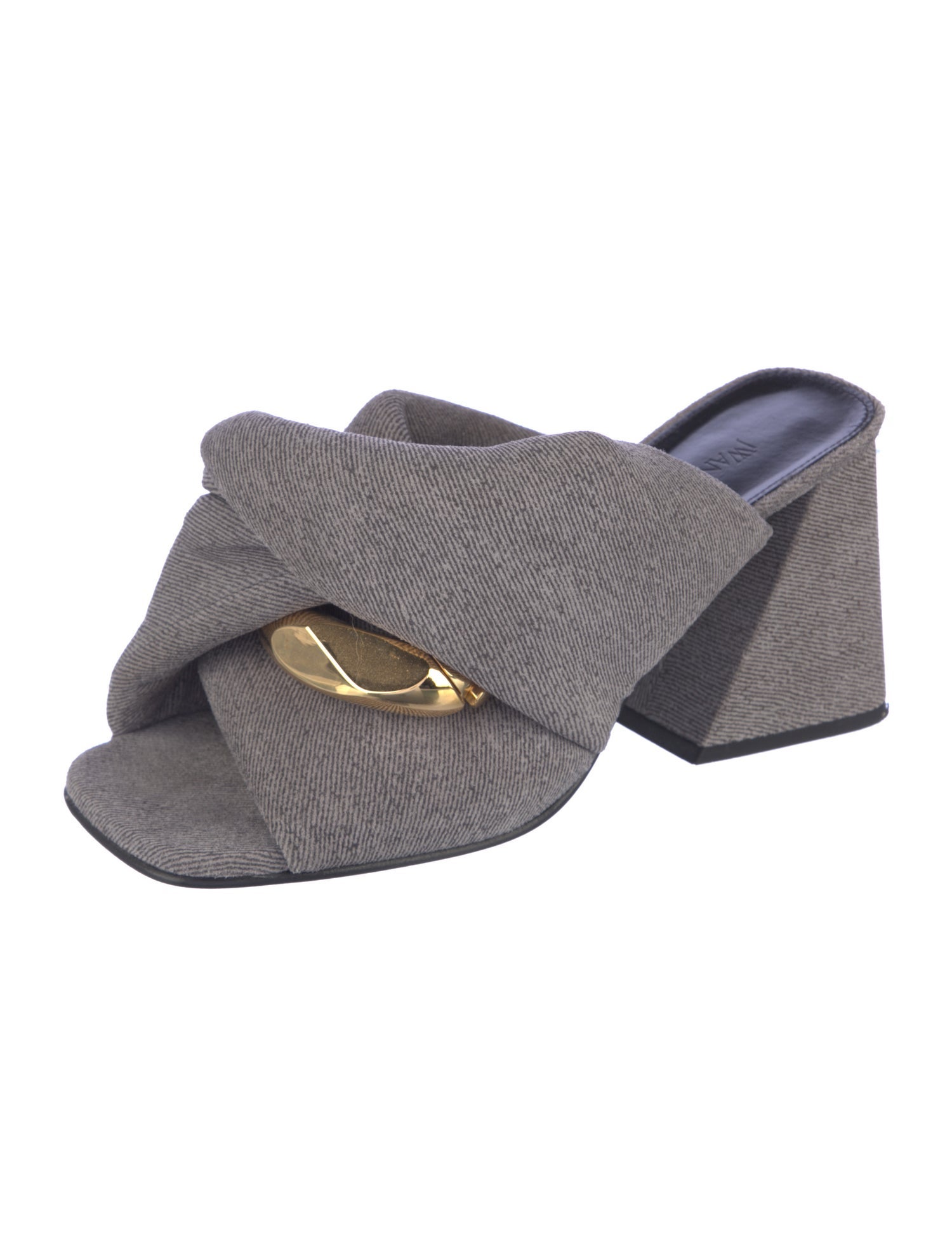 J.W. Anderson Denim Slides