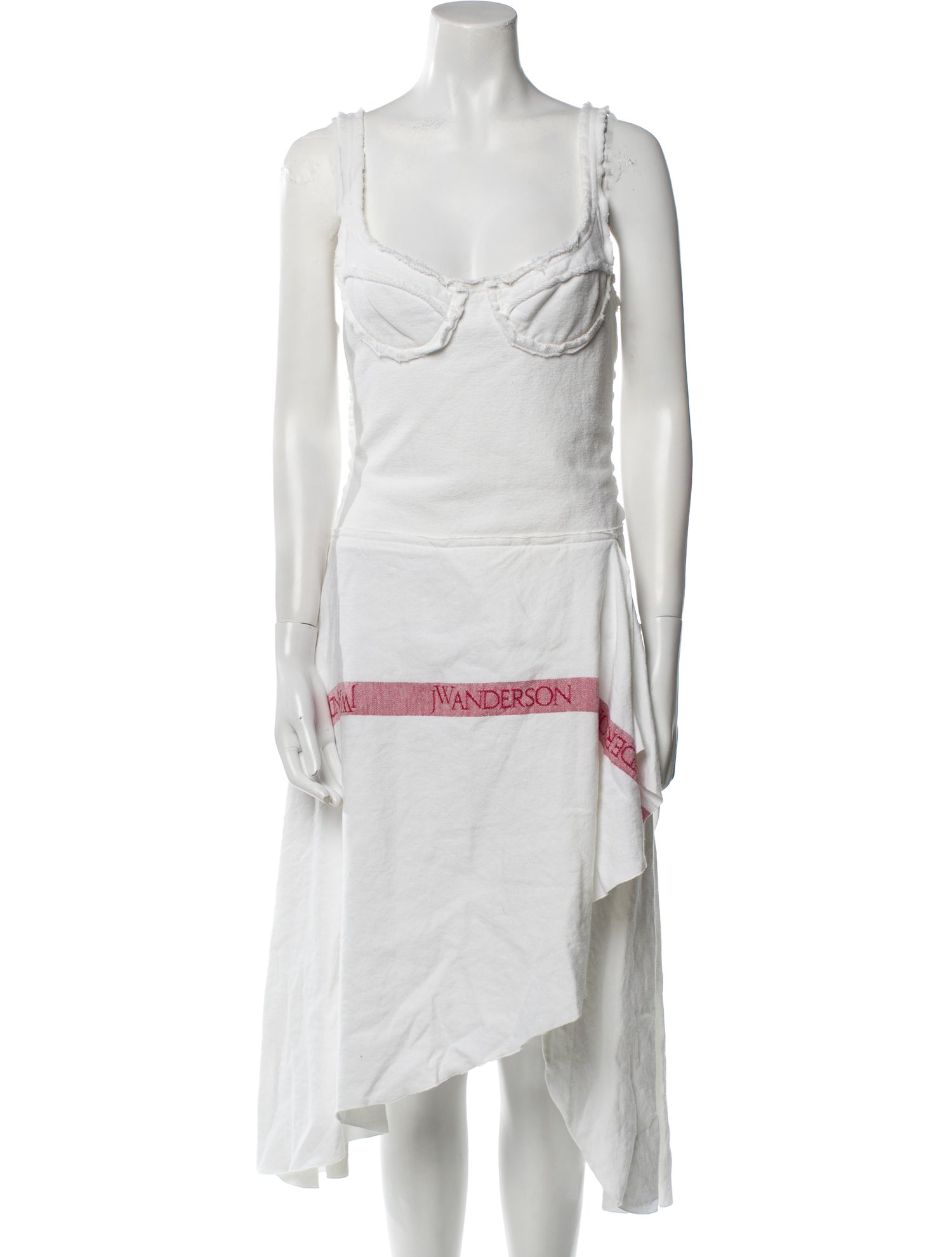 J.W. Anderson Linen Midi Length Dress