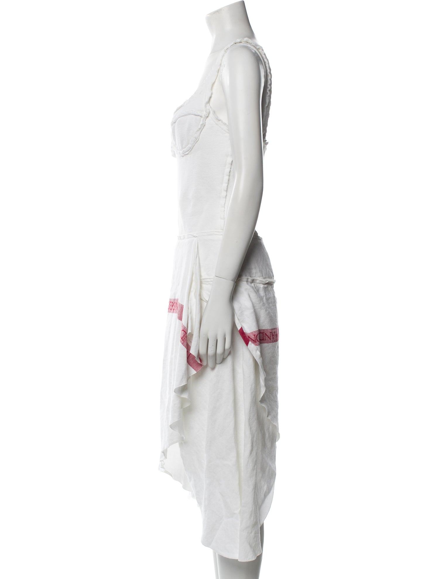 J.W. Anderson Linen Midi Length Dress