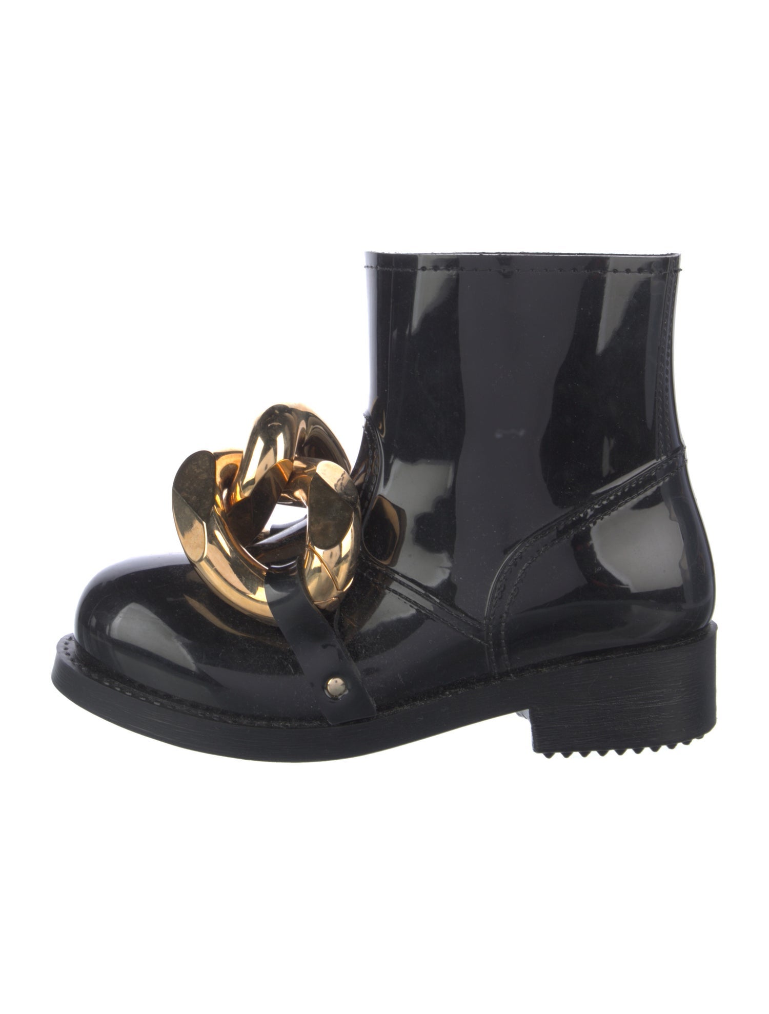 J.W. Anderson Rubber Chain-Link Accents Rain Boots