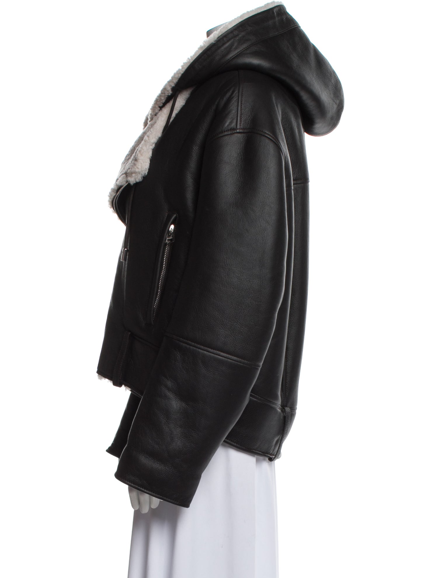 J.W. Anderson Shearling Fur Coat