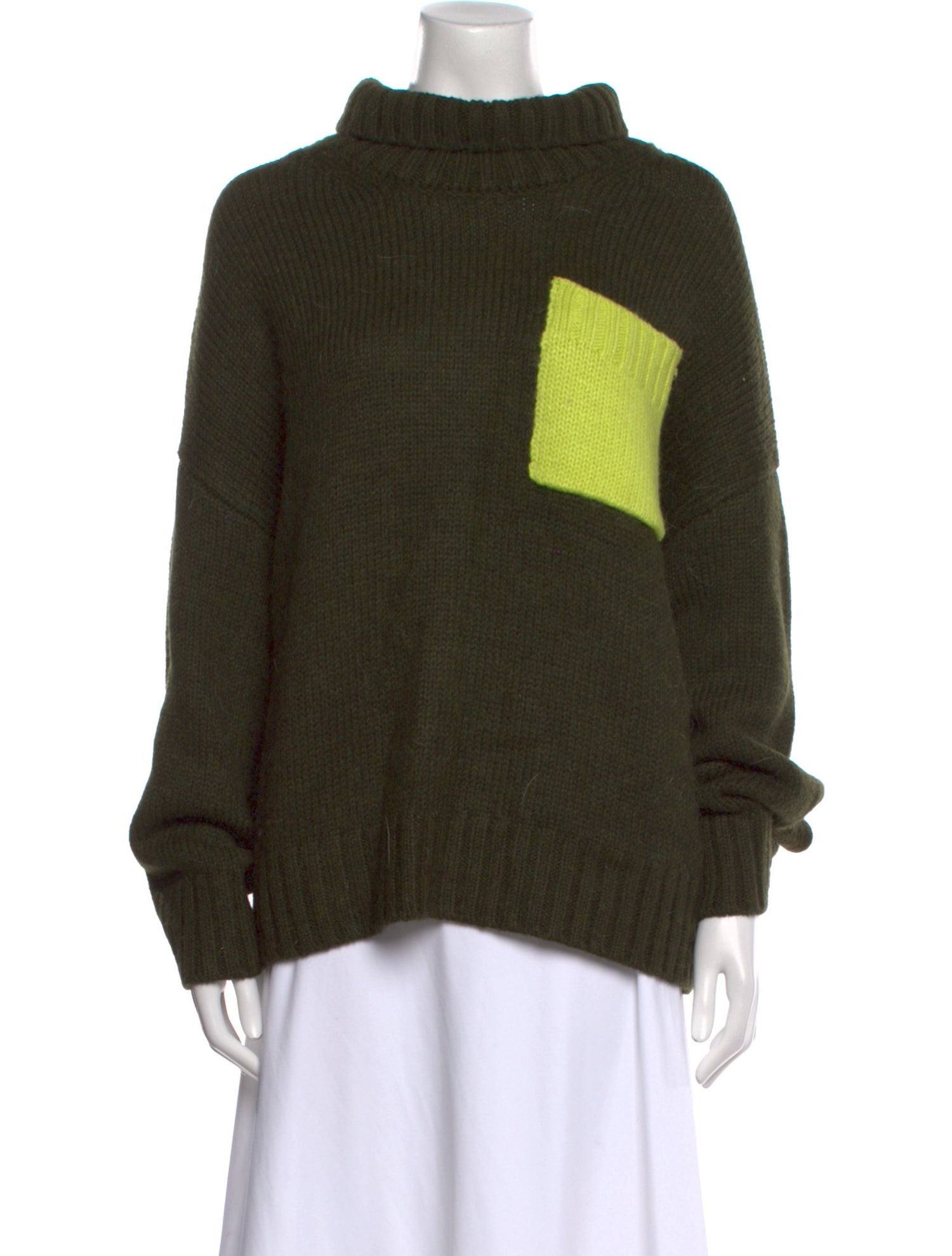 J.W. Anderson Merino Wool Turtleneck Sweater