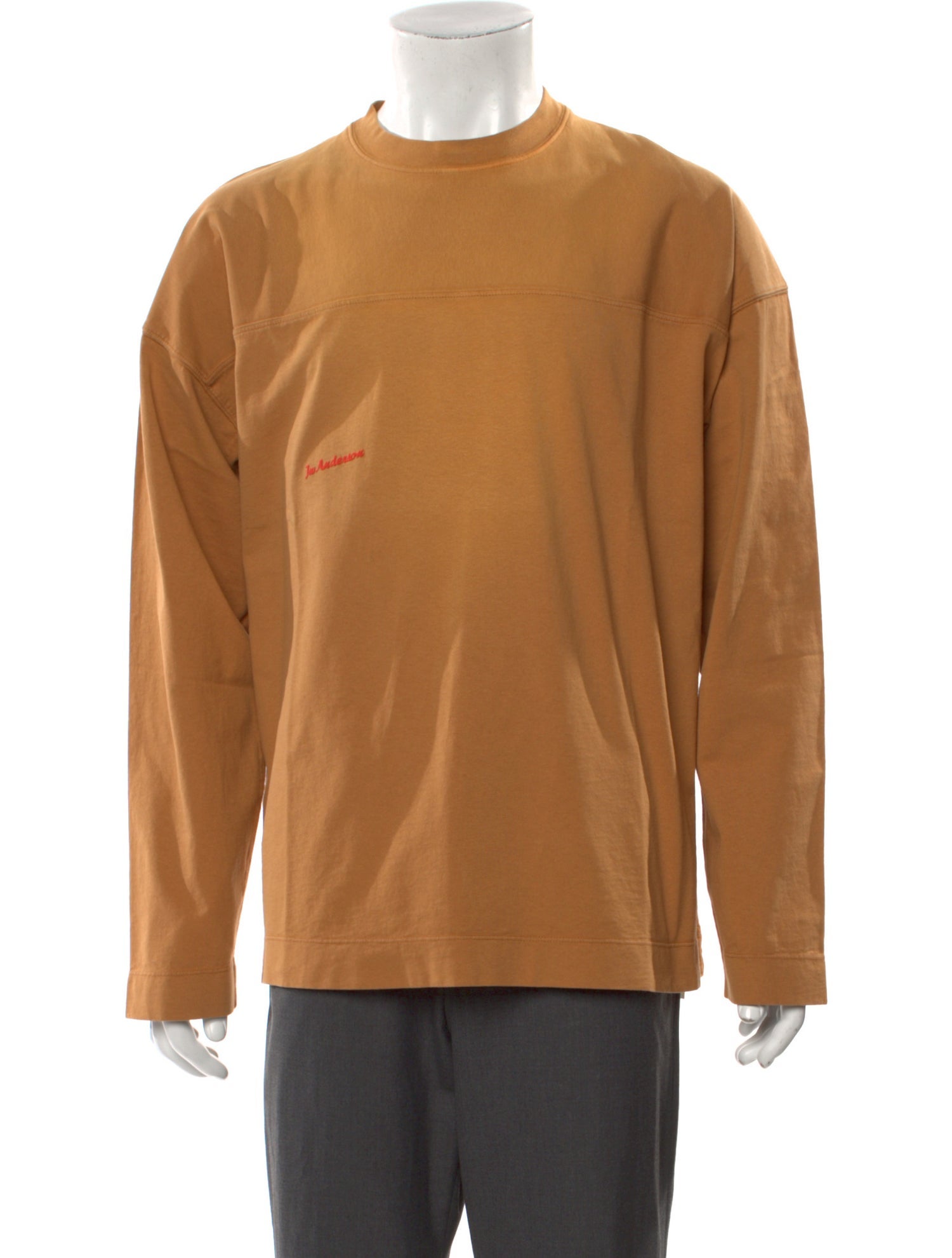 J.W. Anderson Crew Neck Long Sleeve T-Shirt