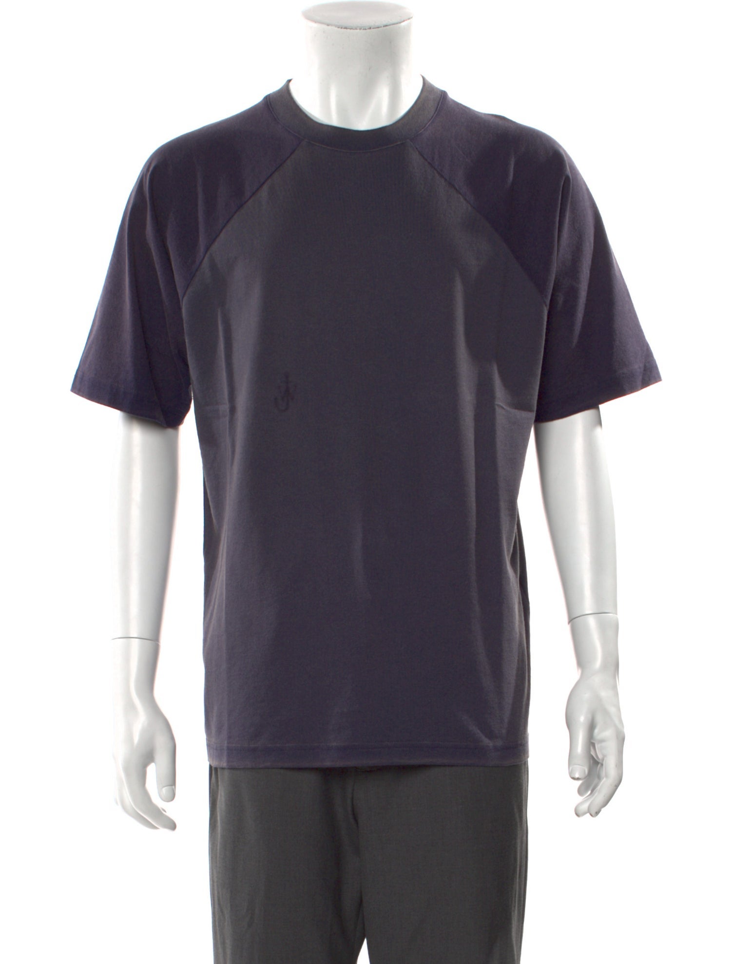 J.W. Anderson Colorblock Pattern Crew Neck T-Shirt w/ Tags