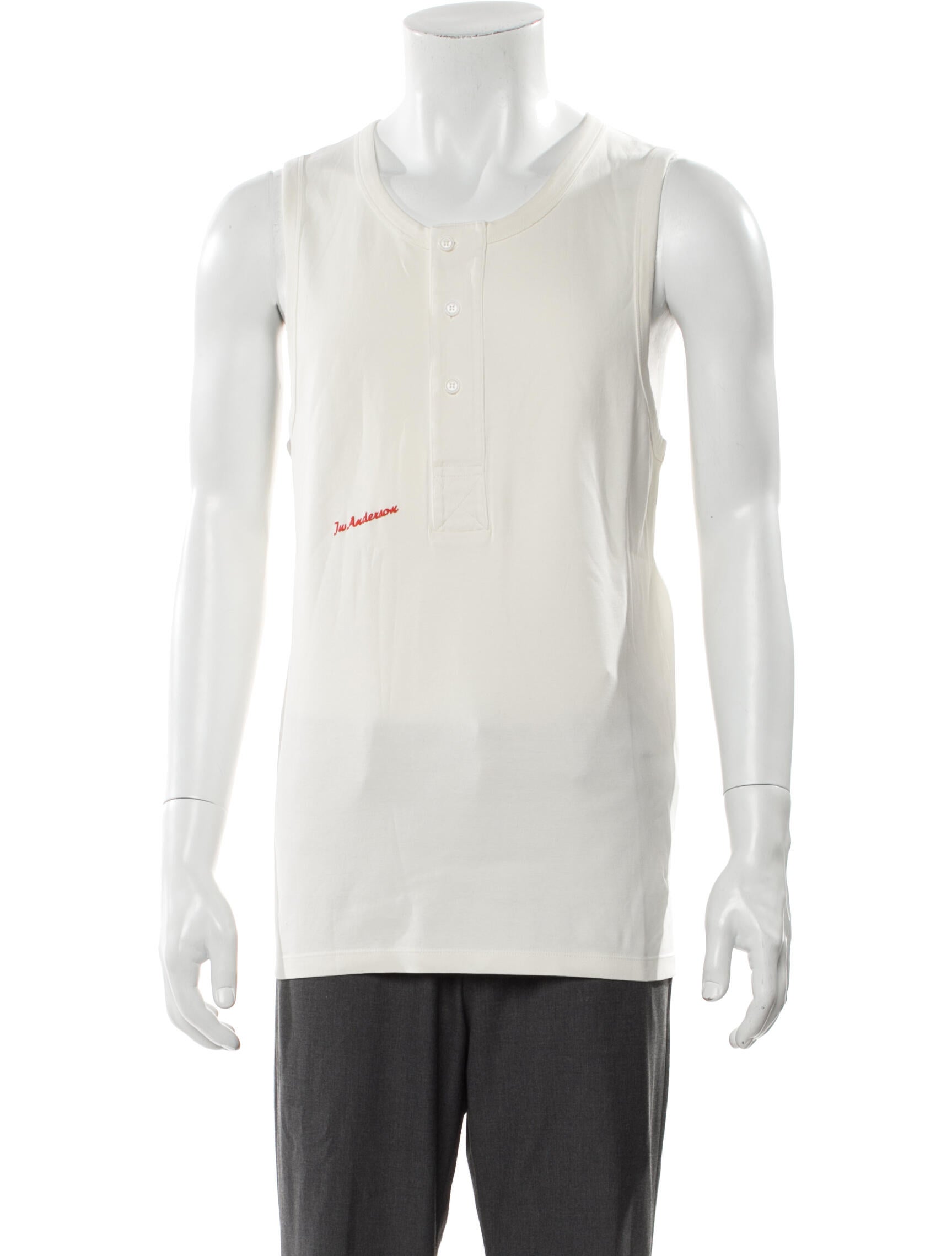 J.W. Anderson Scoop Neck Sleeveless Tank w/ Tags