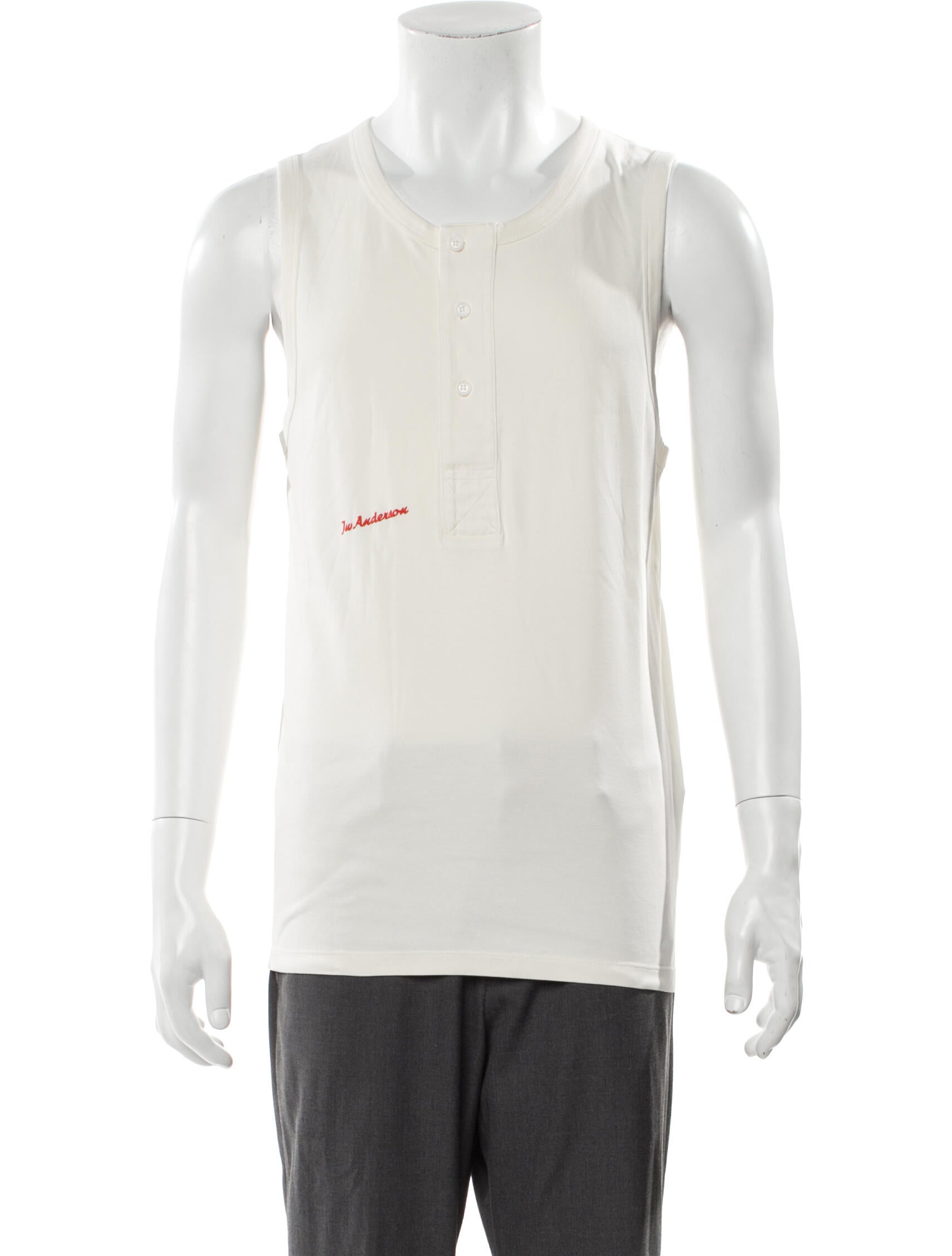 J.W. Anderson Scoop Neck Sleeveless Tank w/ Tags