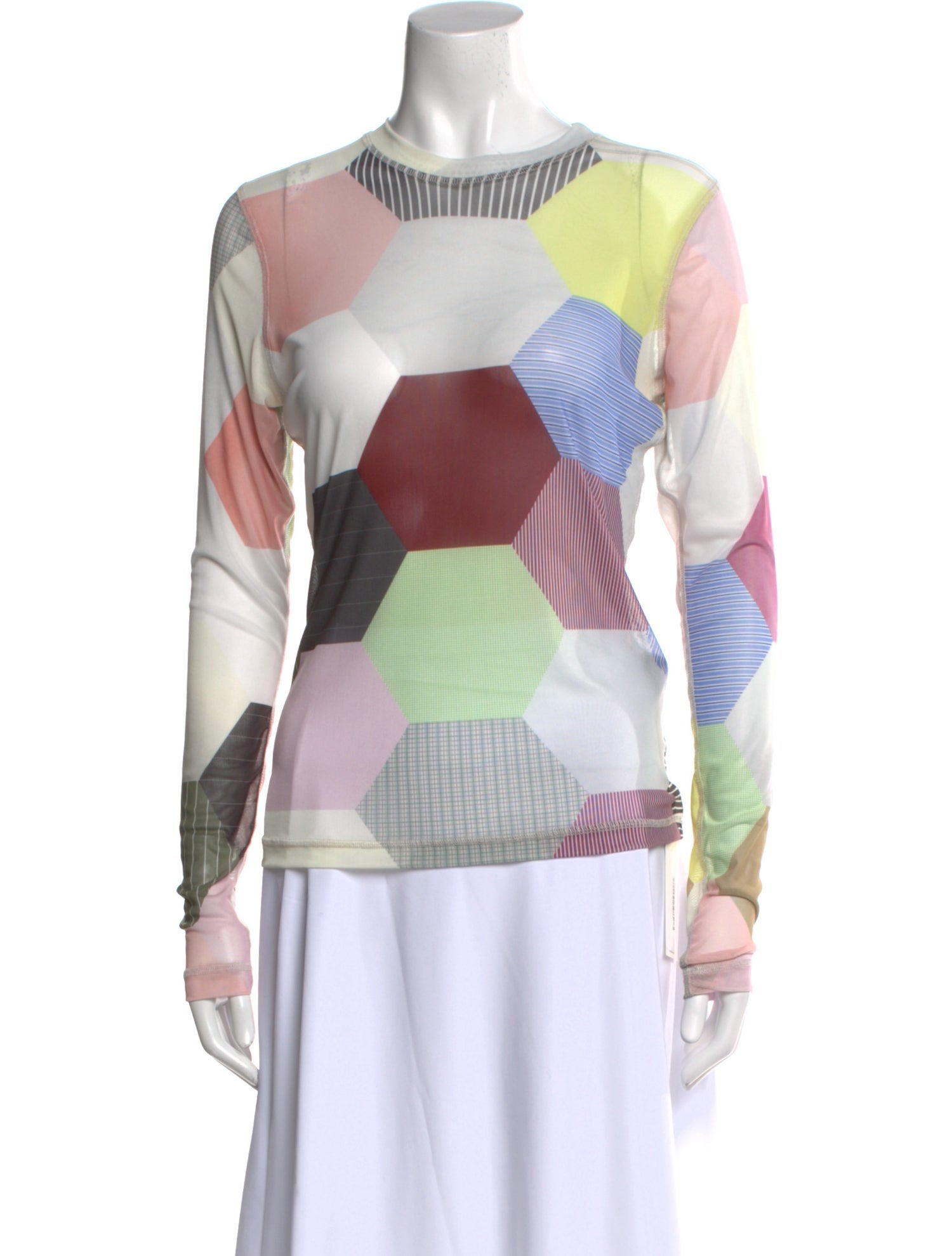 J.W. Anderson Printed Crew Neck Blouse