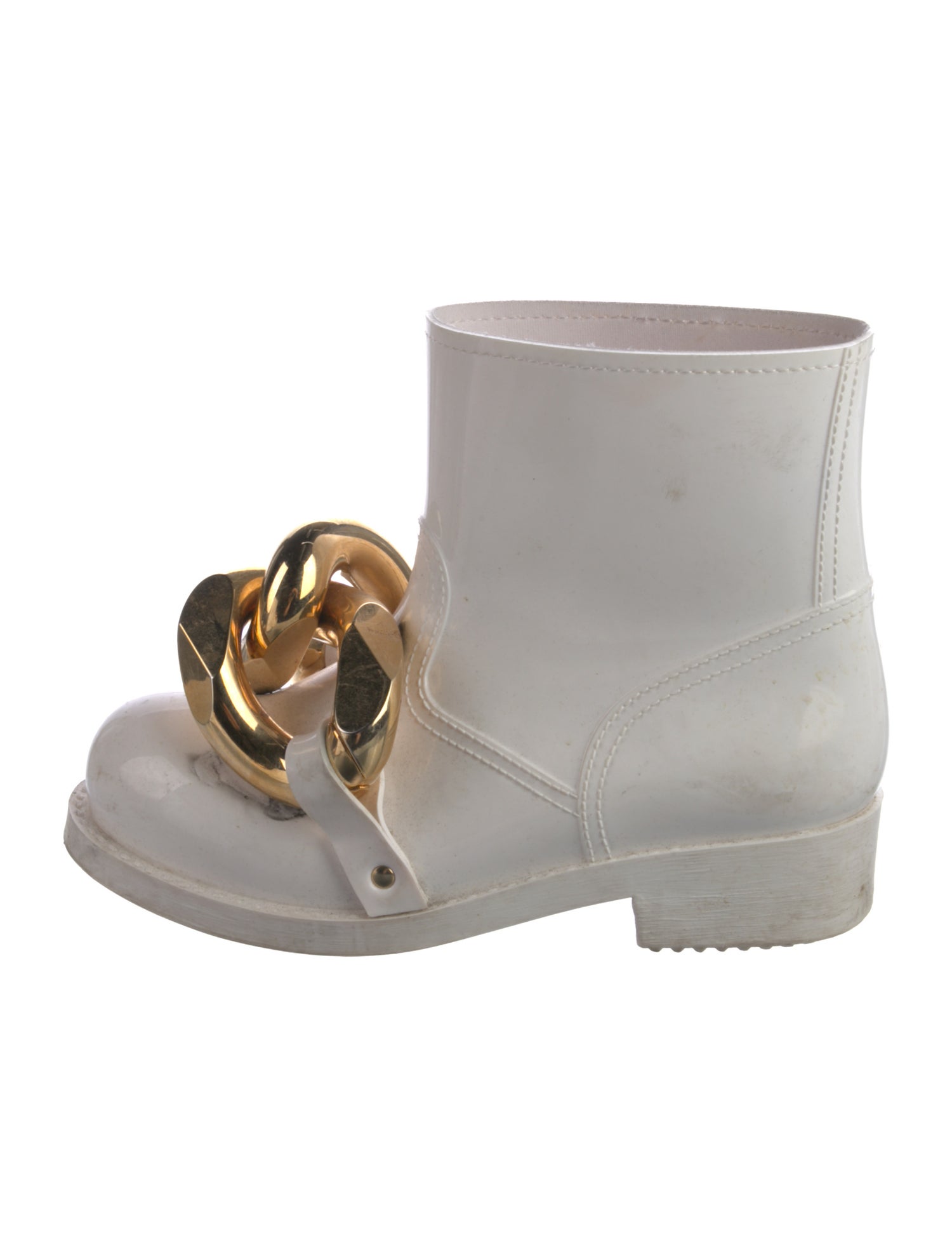 J.W. Anderson Rubber Chain-Link Accents Rain Boots