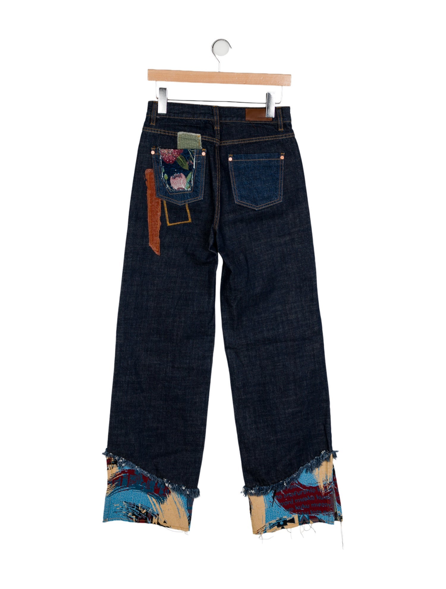 J.W. Anderson Mid-Rise Wide Leg Jeans