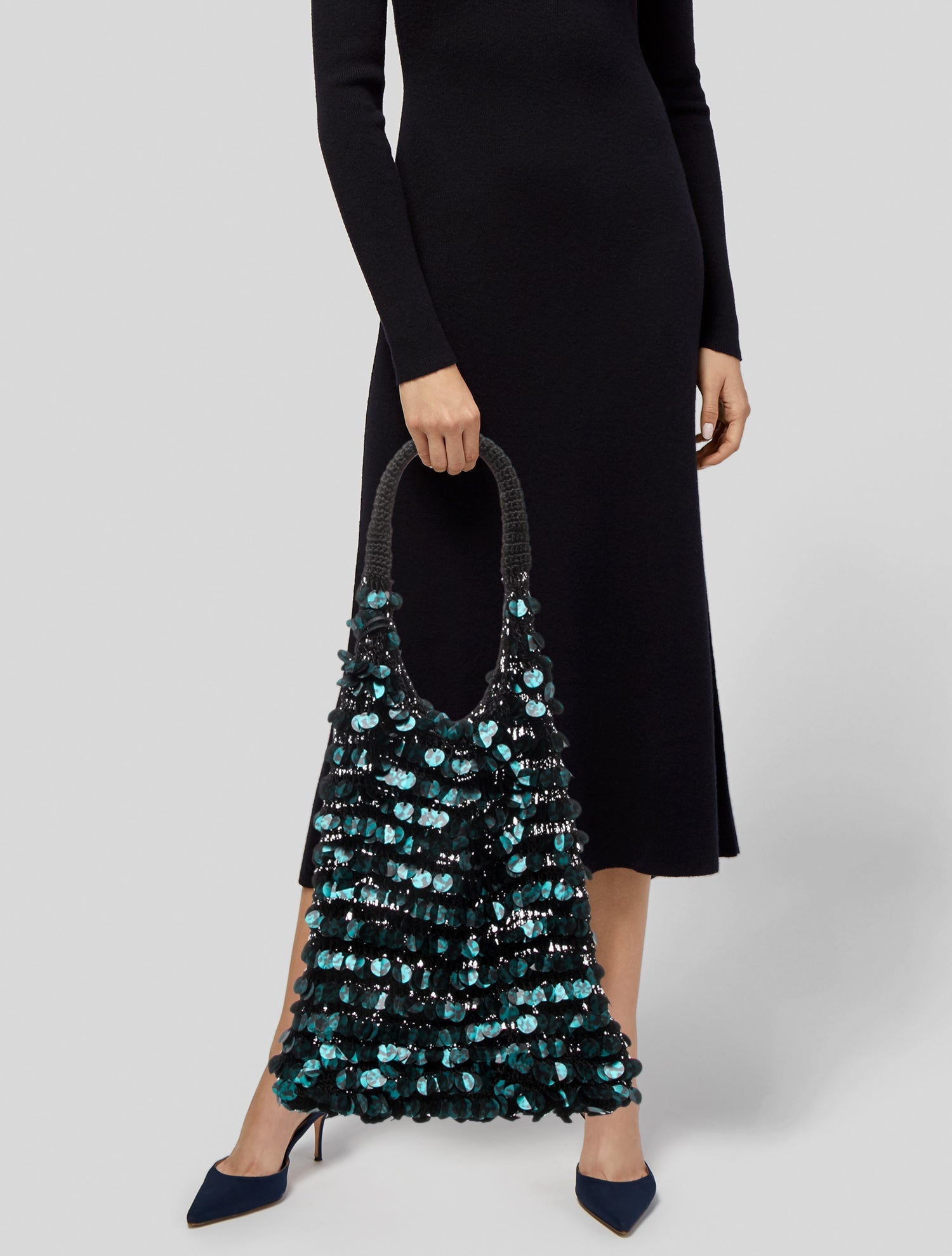 J.W. Anderson Sequins Shoulder Bag w/ Tags