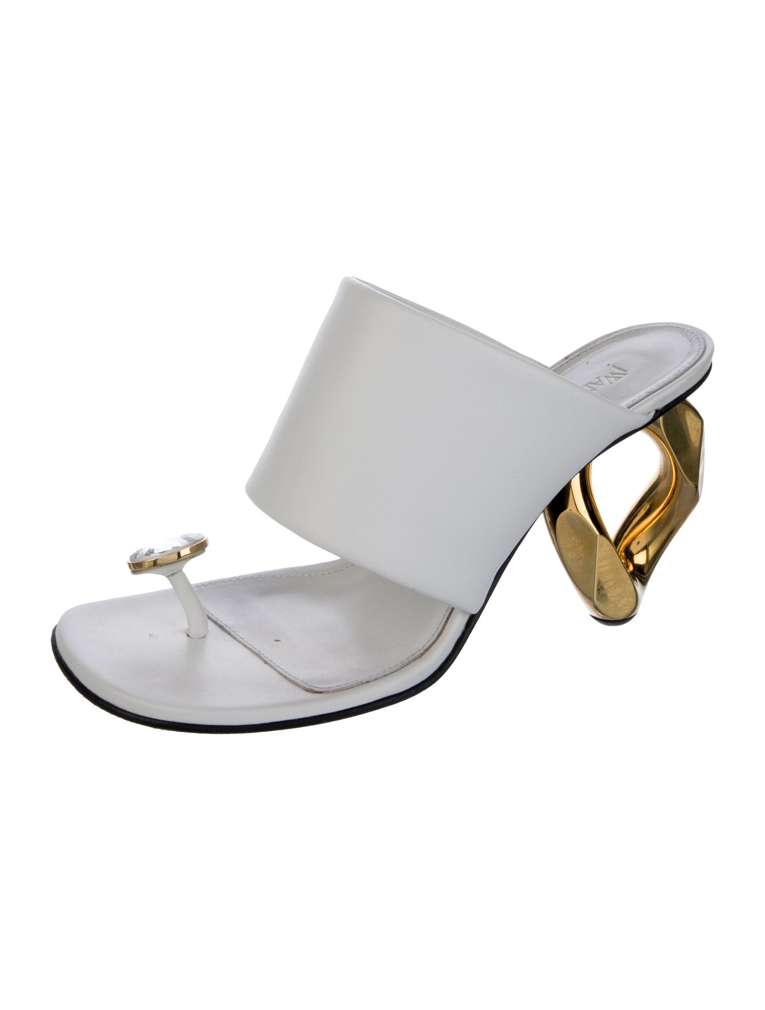 J.W. Anderson Leather Slides