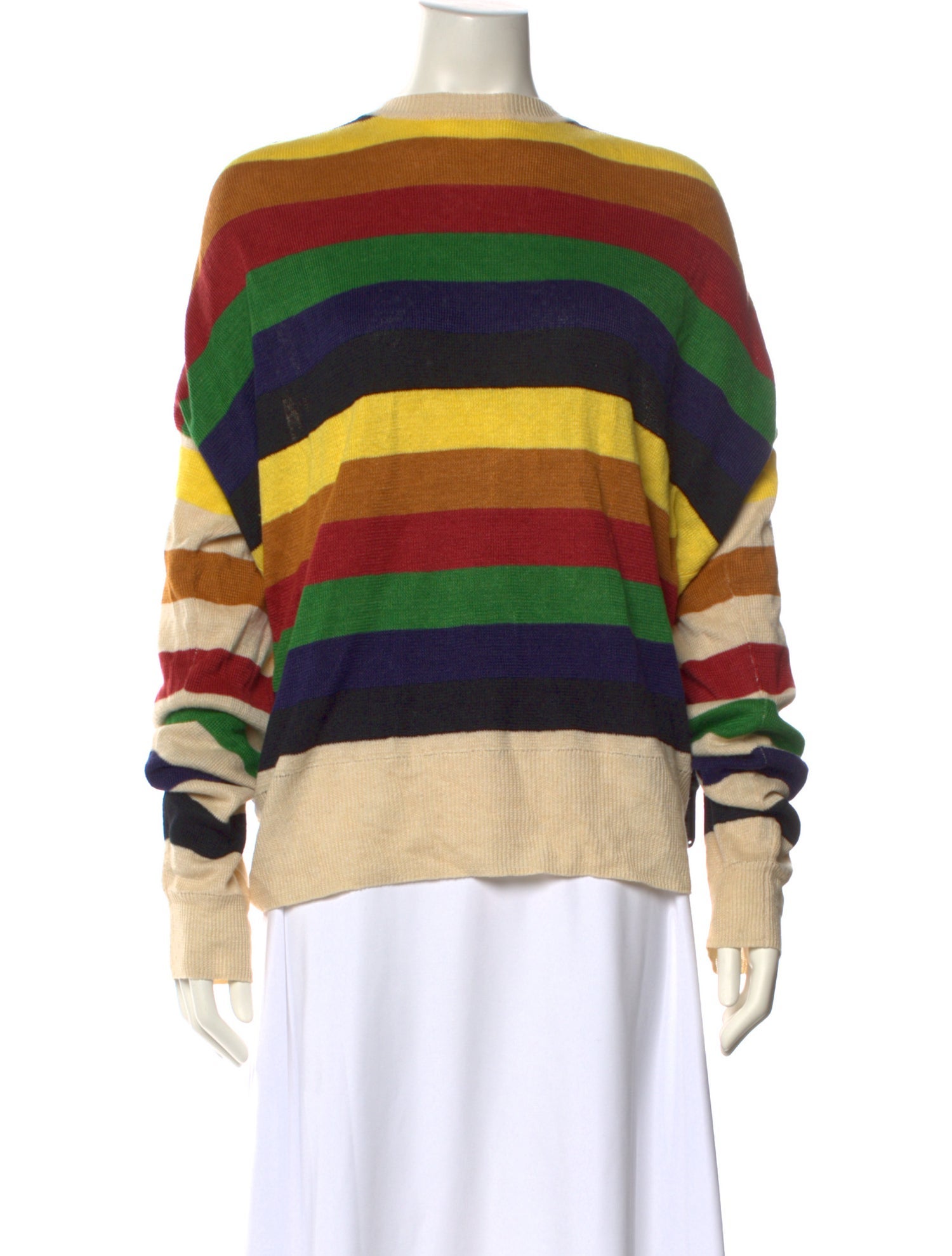 J.W. Anderson Linen Striped Sweater