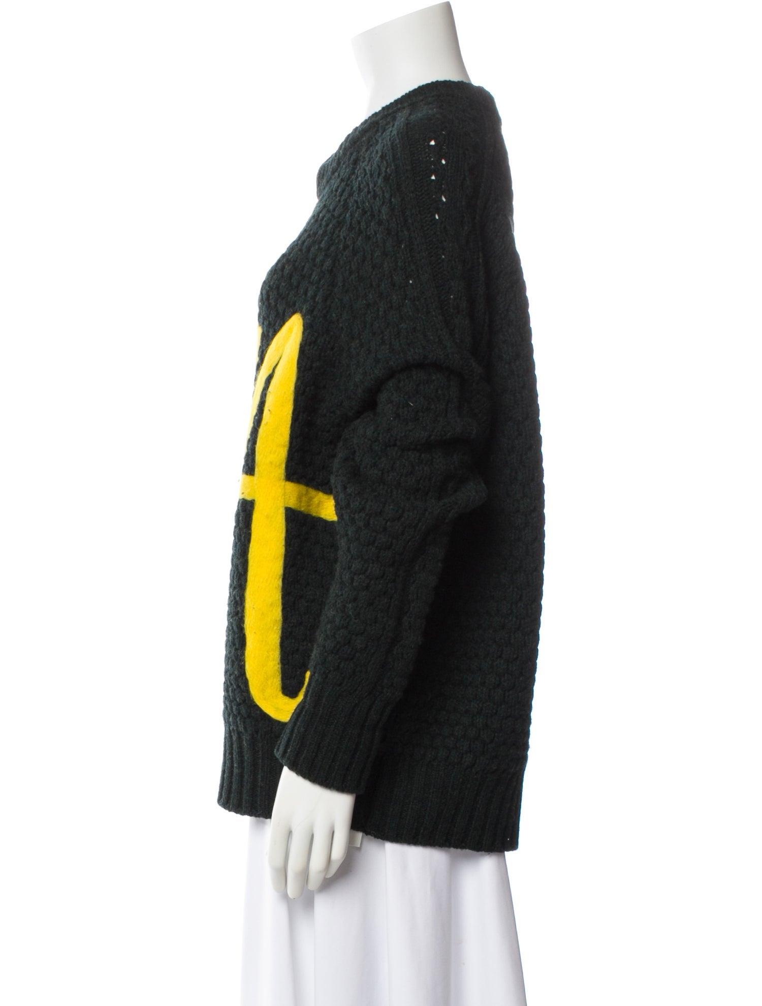 J.W. Anderson Wool Graphic Print Sweater