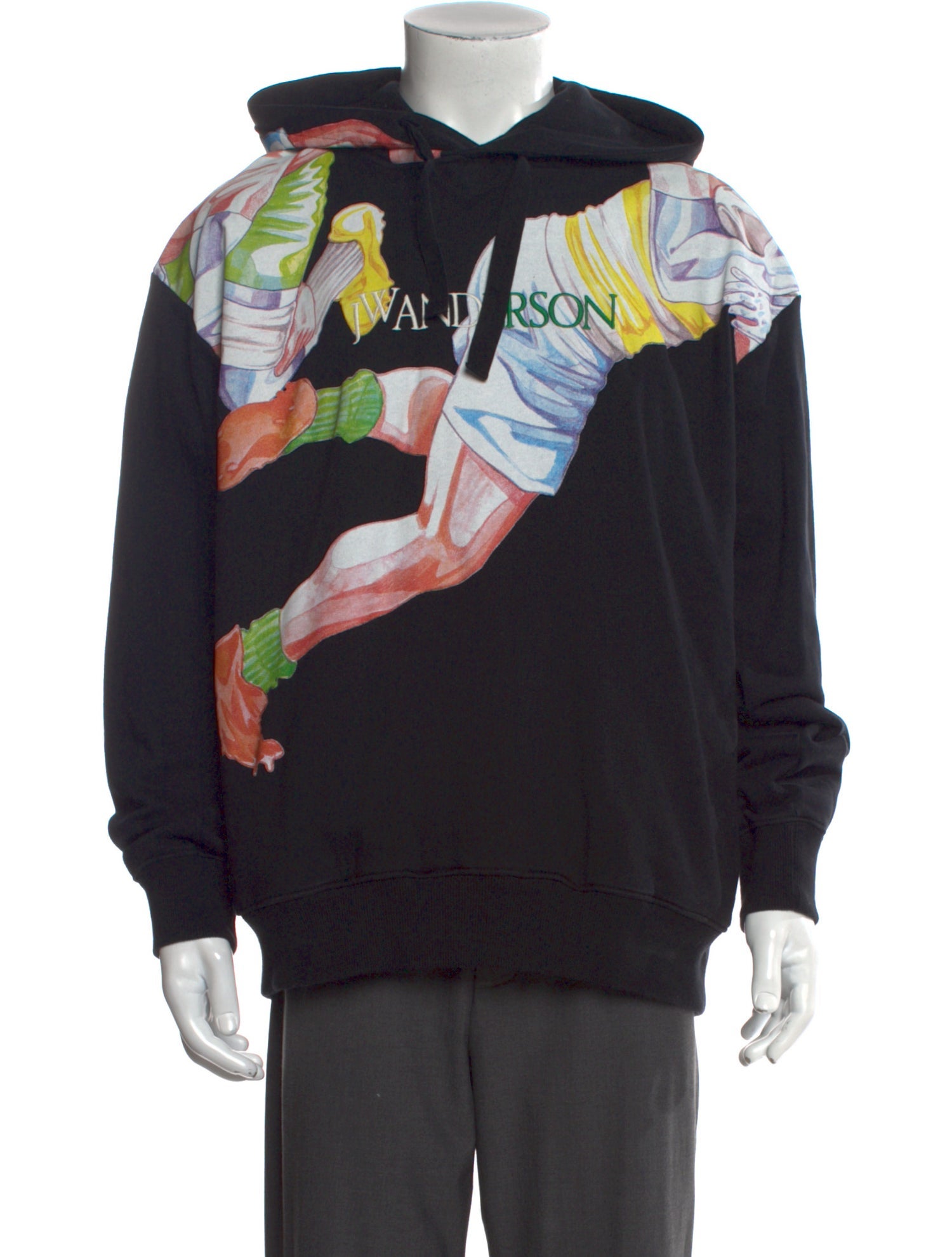 J.W. Anderson Printed Crew Neck Hoodie