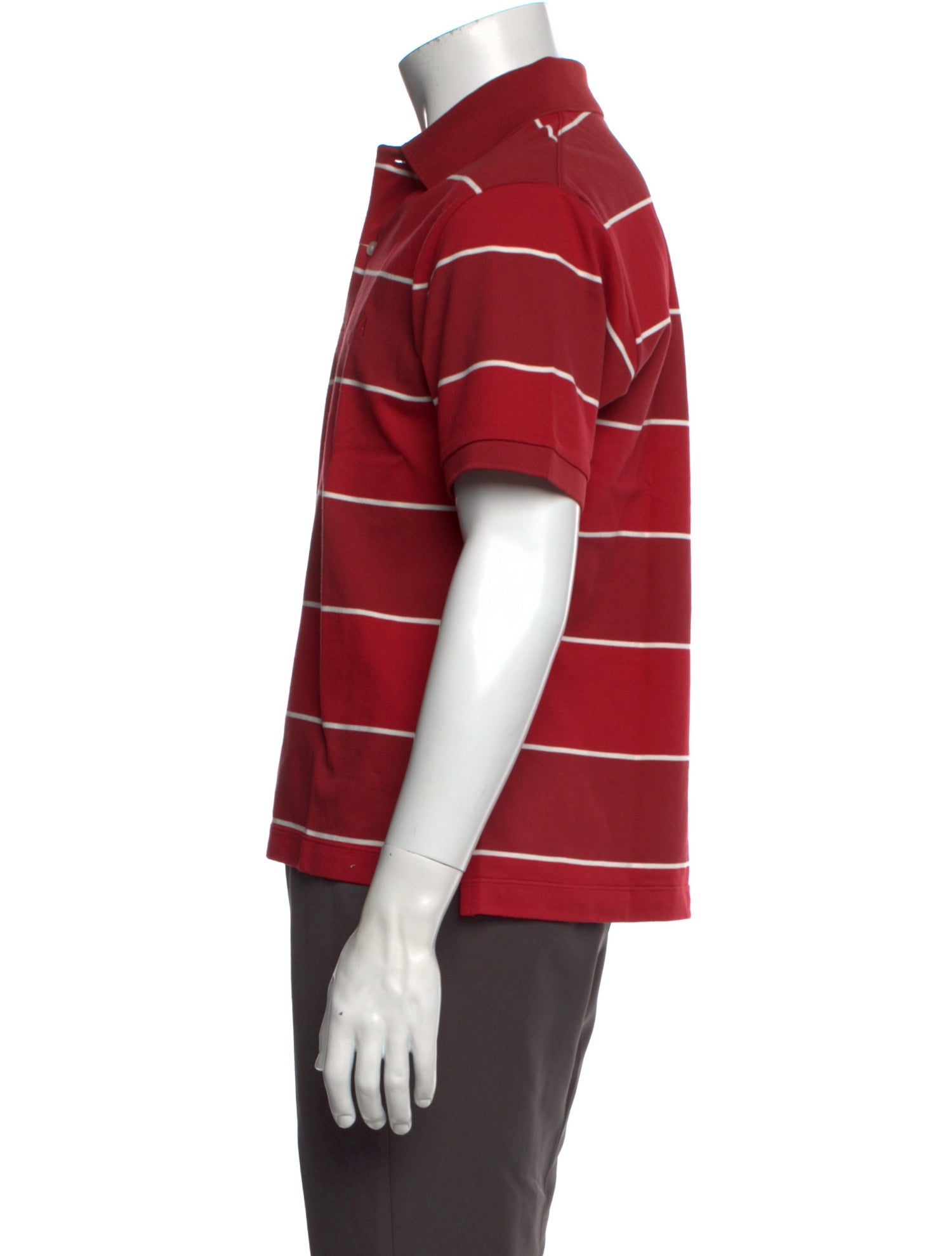 J.W. Anderson Striped Collar Polo Shirt