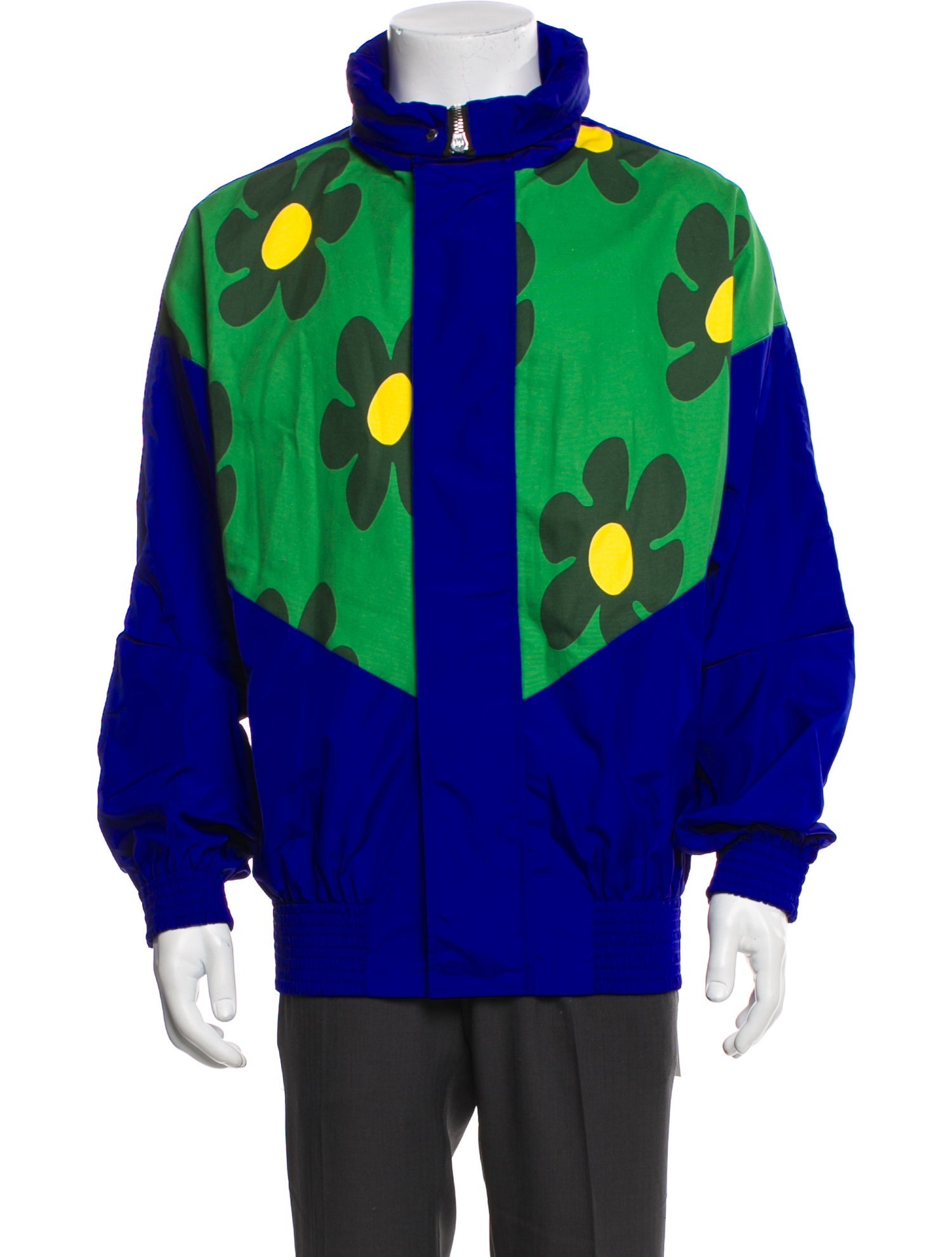 J.W. Anderson Floral Print Windbreaker