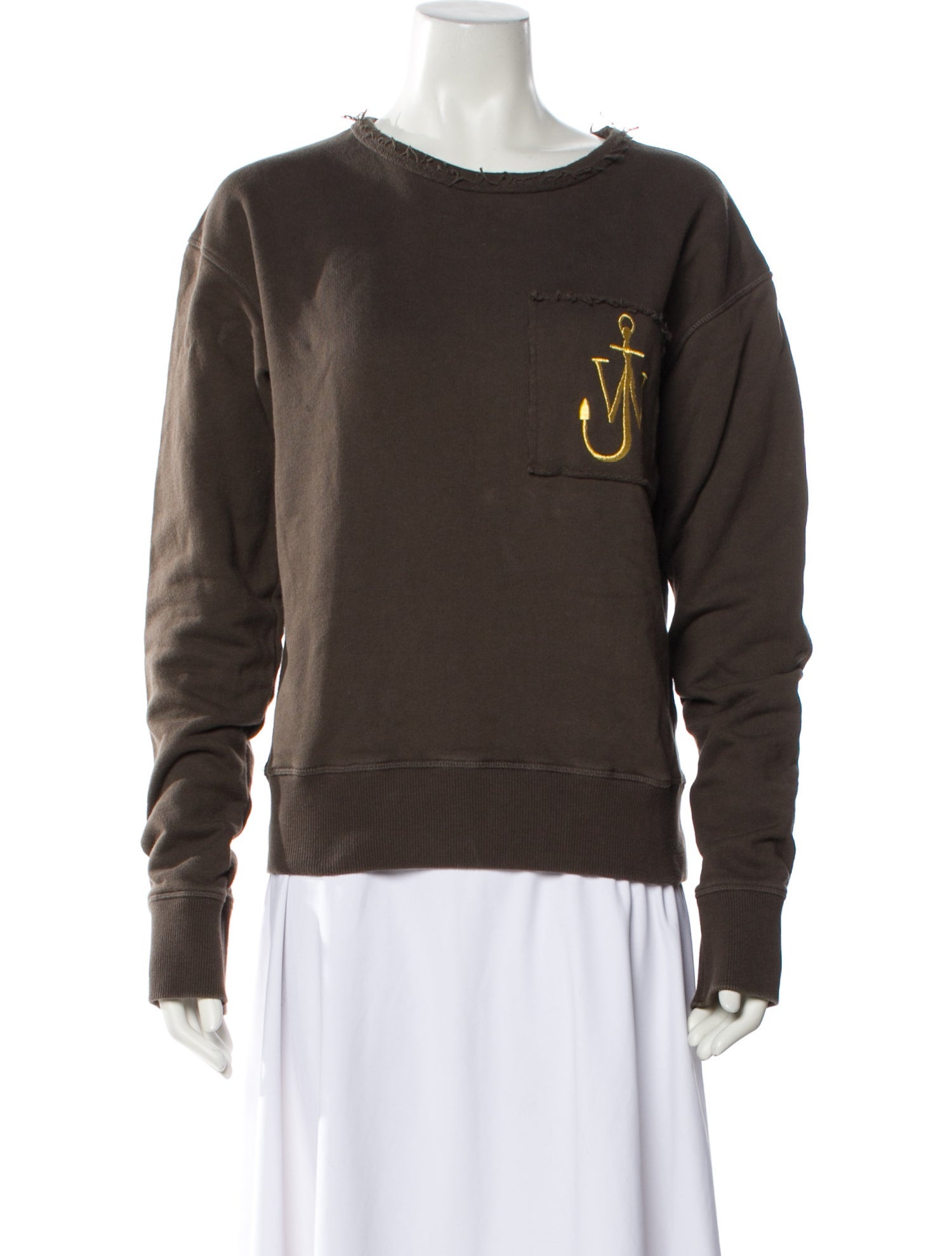 J.W. Anderson Crew Neck Long Sleeve Sweatshirt