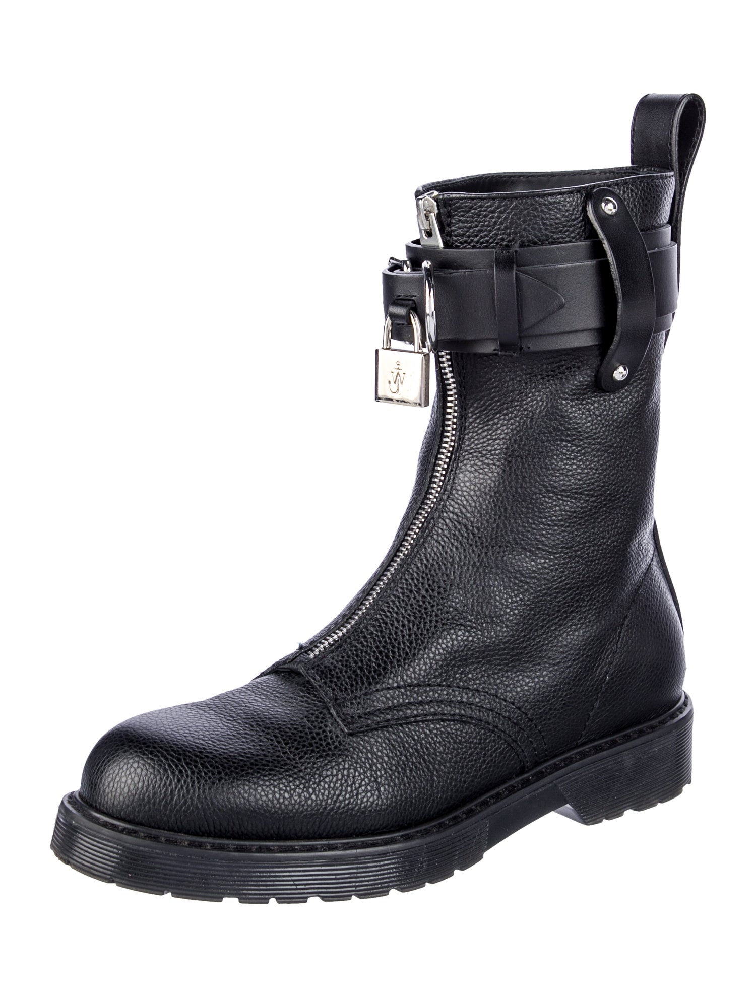 J.W. Anderson Leather Combat Boots