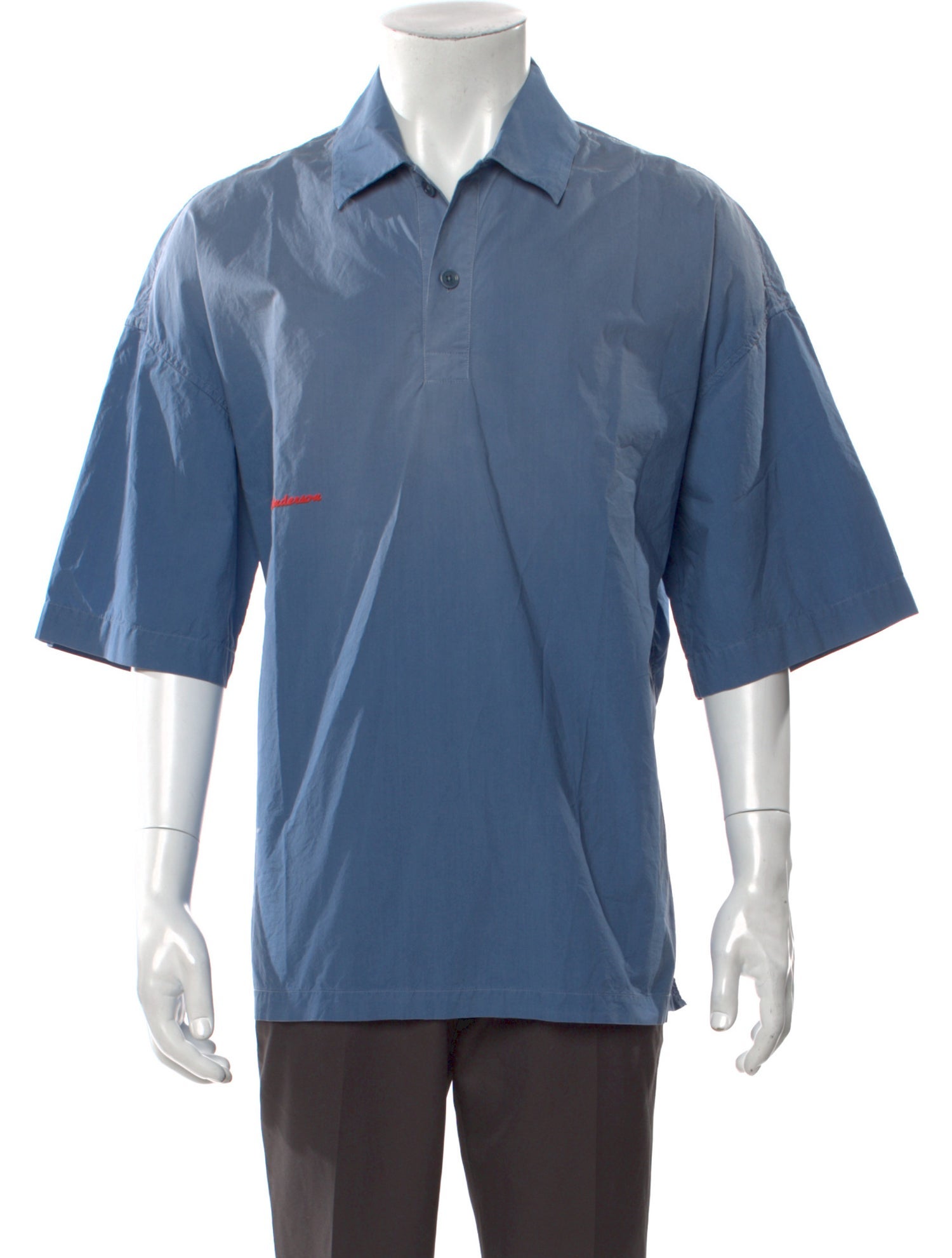 J.W. Anderson Collar Short Sleeve Polo Shirt w/ Tags