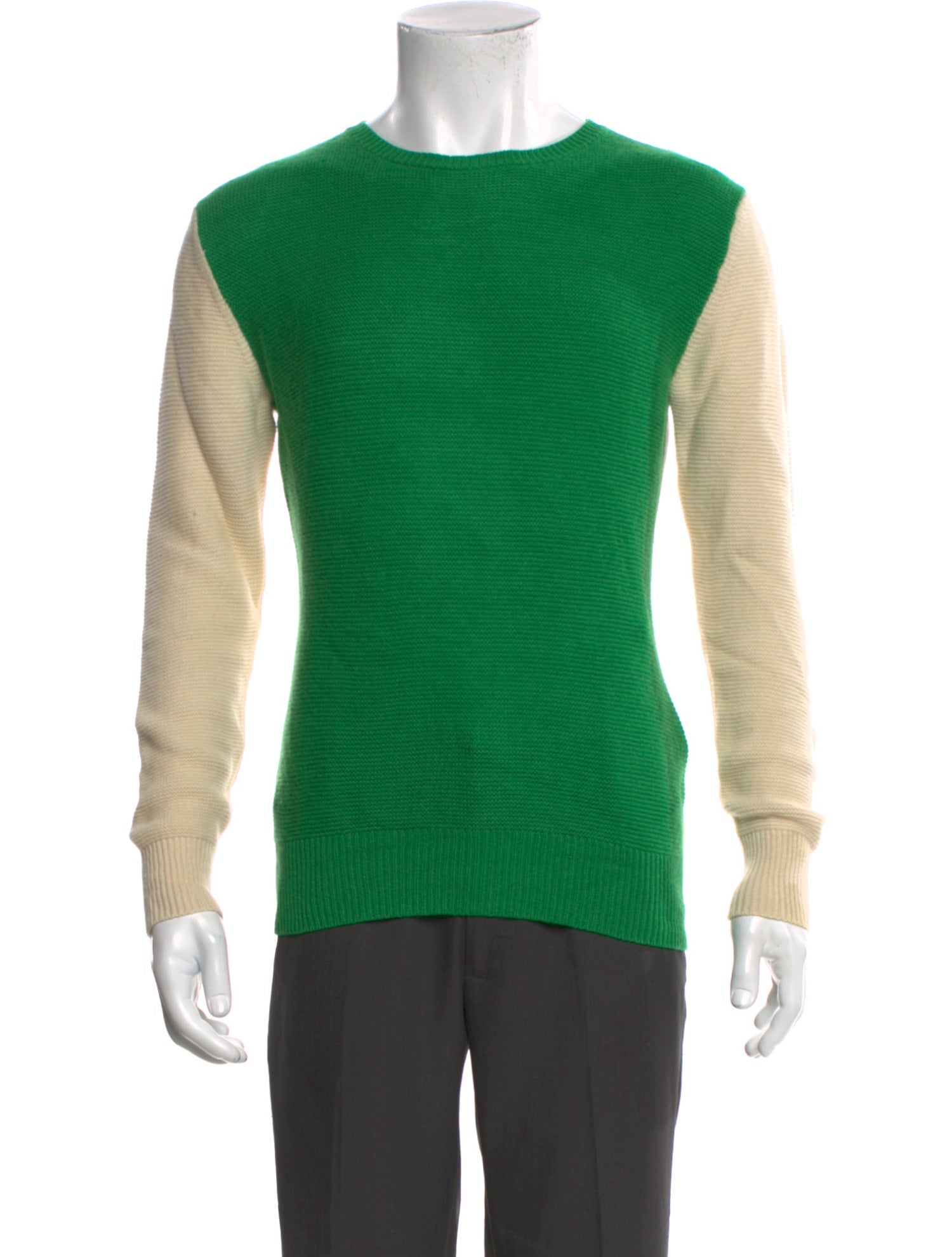 J.W. Anderson Cashmere Colorblock Pattern Pullover