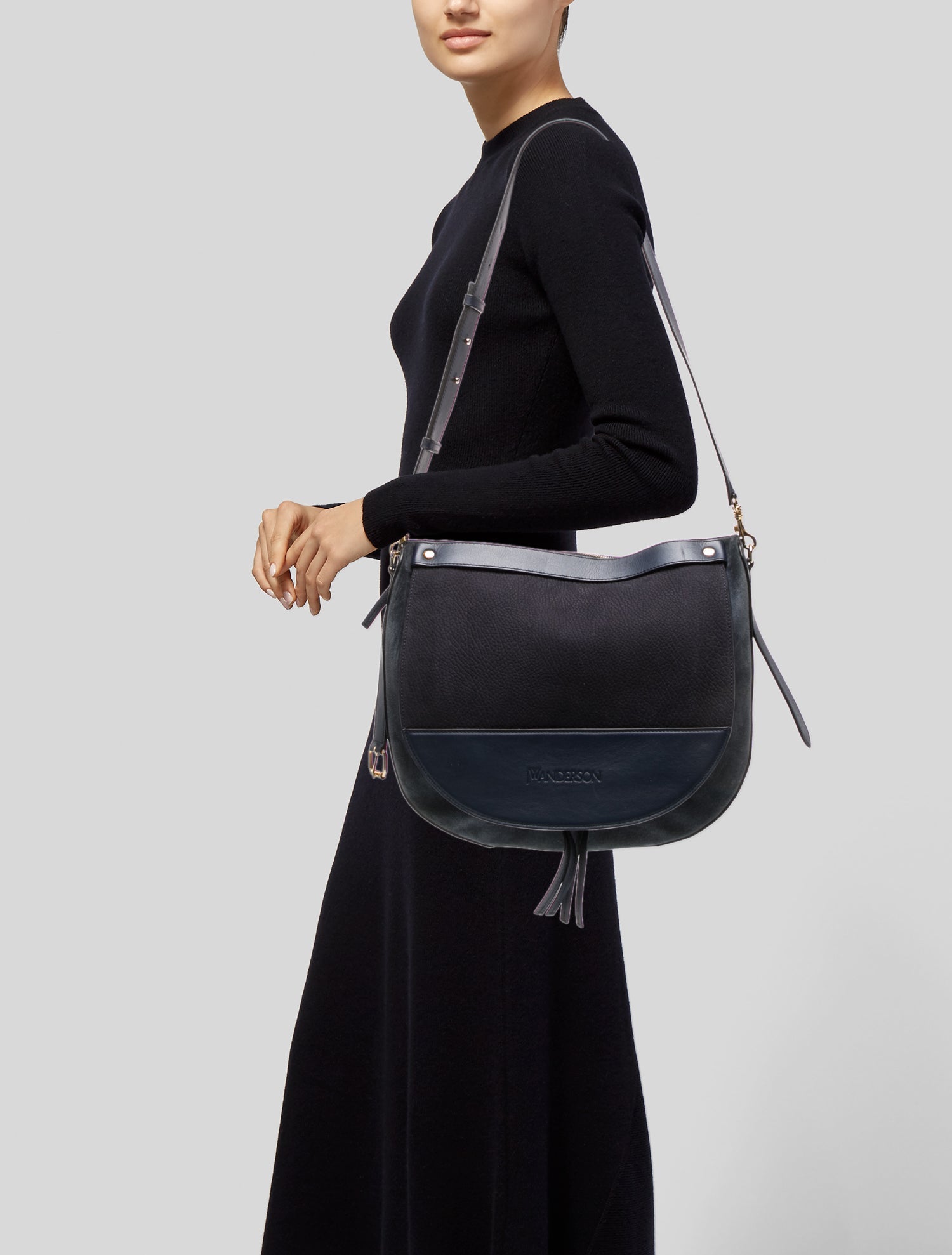 J.W. Anderson Suede Crossbody Bag w/ Tags