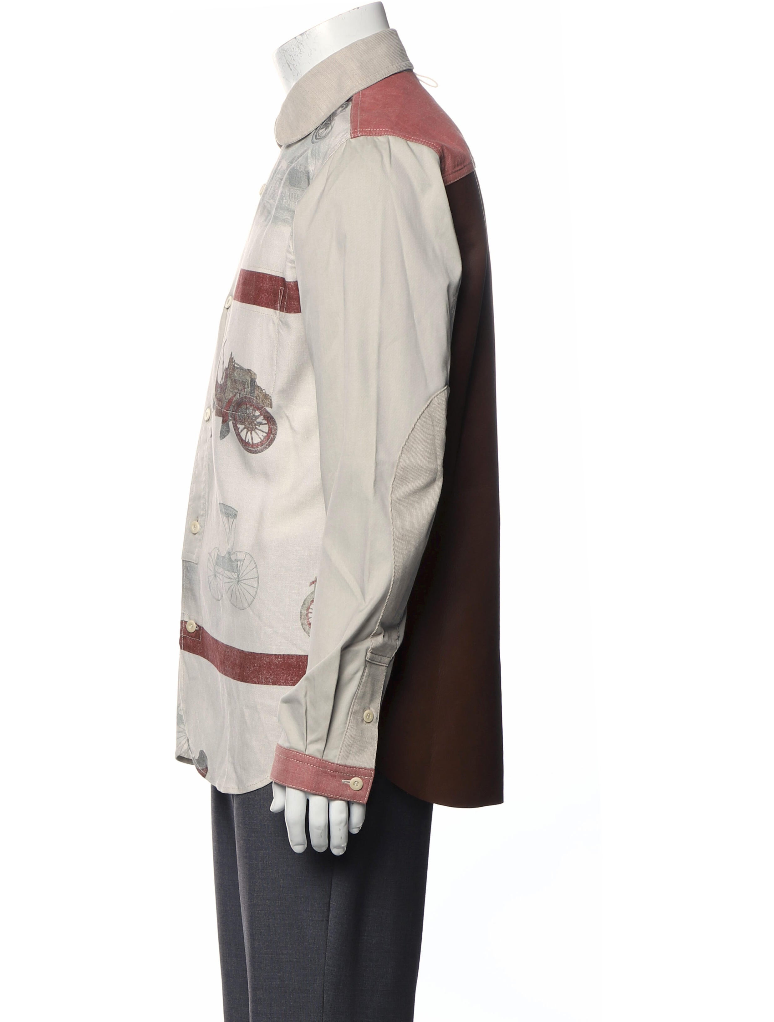 Junya Watanabe Comme des Garçons Printed Long Sleeve Western