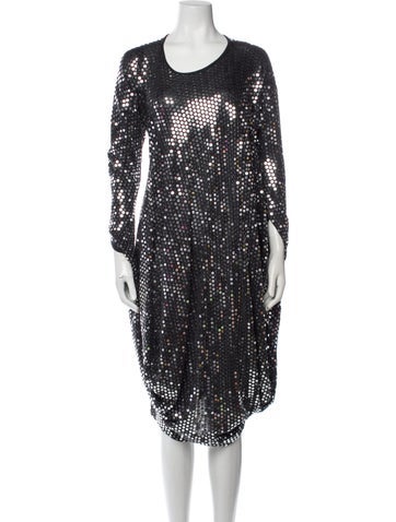 Junya Watanabe Comme des Garçons Dresses Wool Knee-Length Dress M