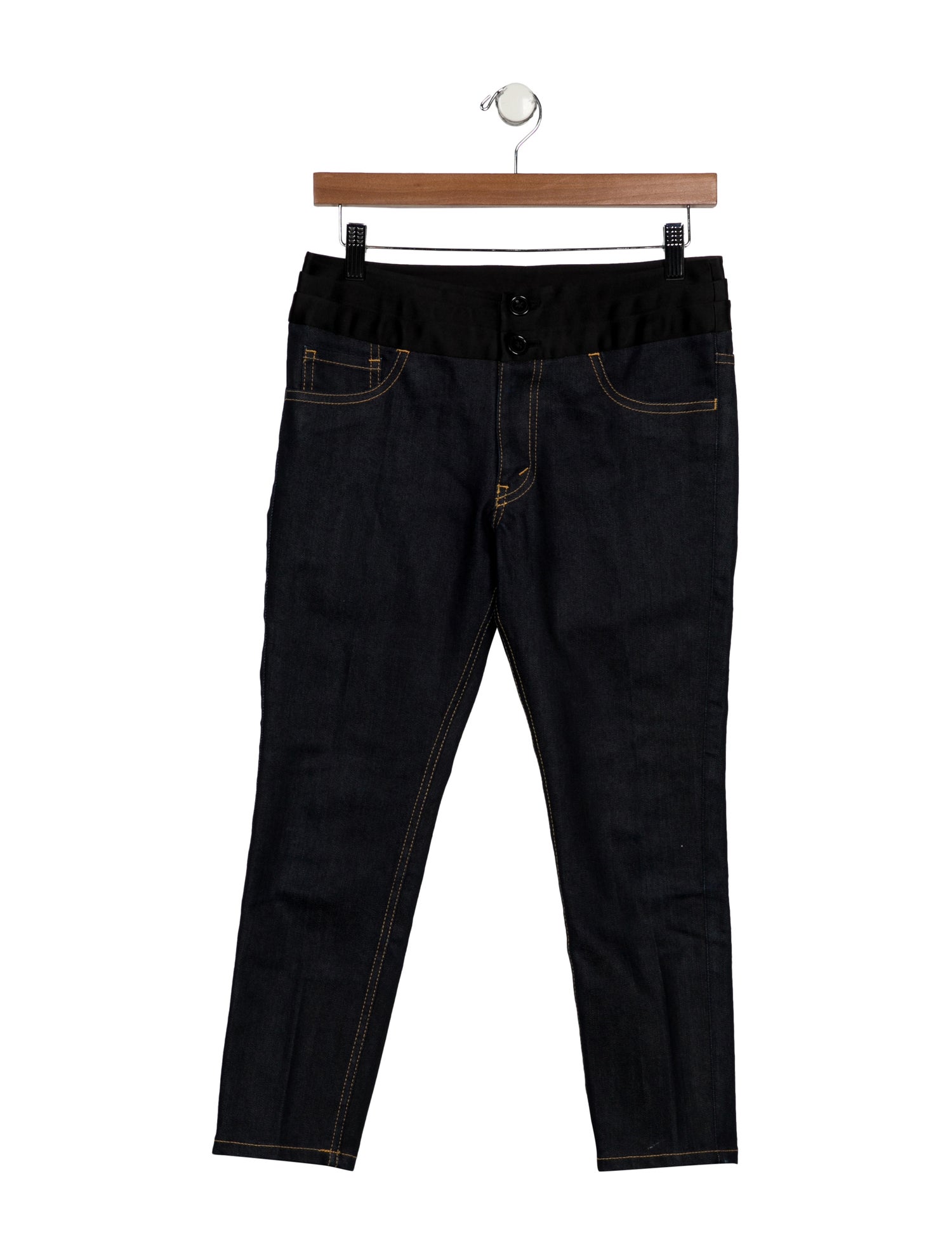 Junya Watanabe Comme des Garçons Mid-Rise Skinny Leg Jeans