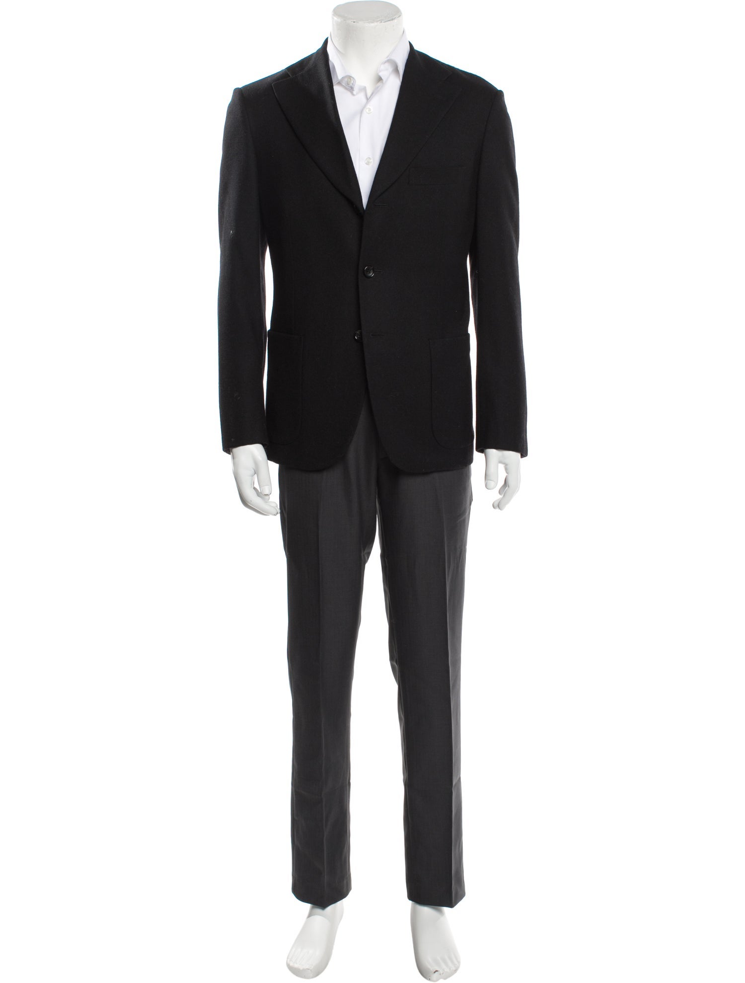 Junya Watanabe Comme des Garçons Wool Embroidered Accent Blazer