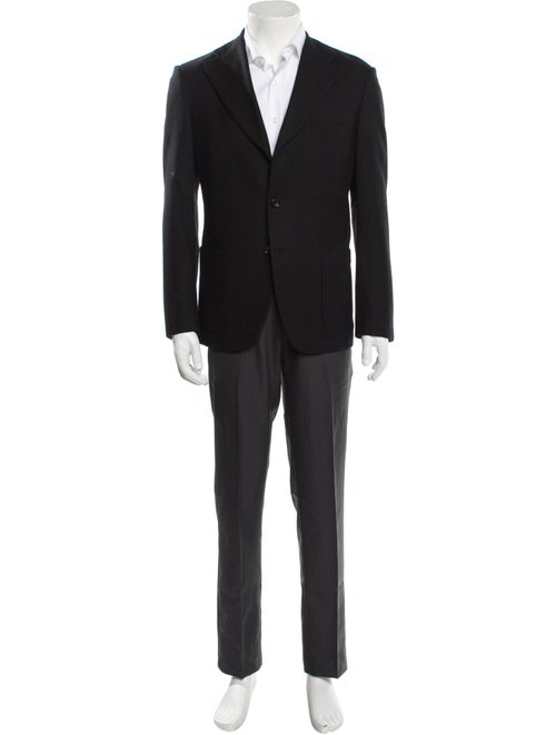 Junya Watanabe Comme des Garçons Wool Embroidered Accent Blazer