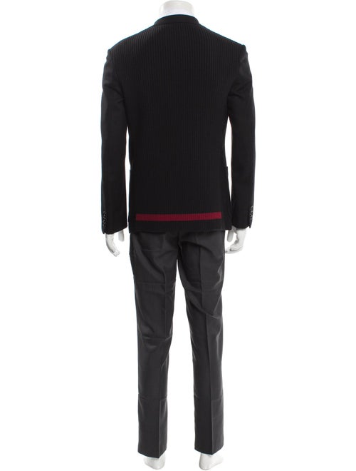 Junya Watanabe Comme des Garçons Wool Embroidered Accent Blazer