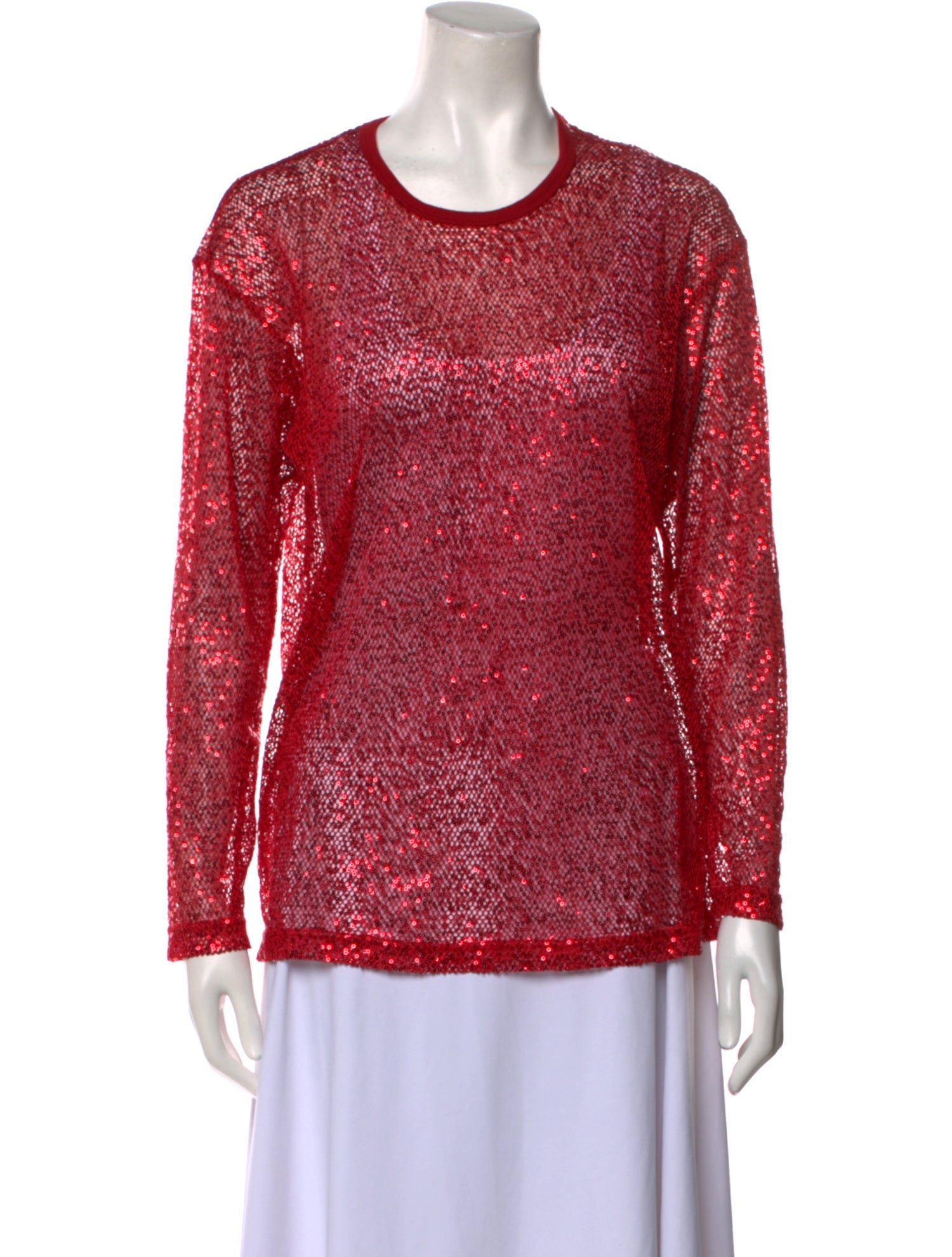 Junya Watanabe Comme des Garçons Crew Neck Long Sleeve Sweatshirt