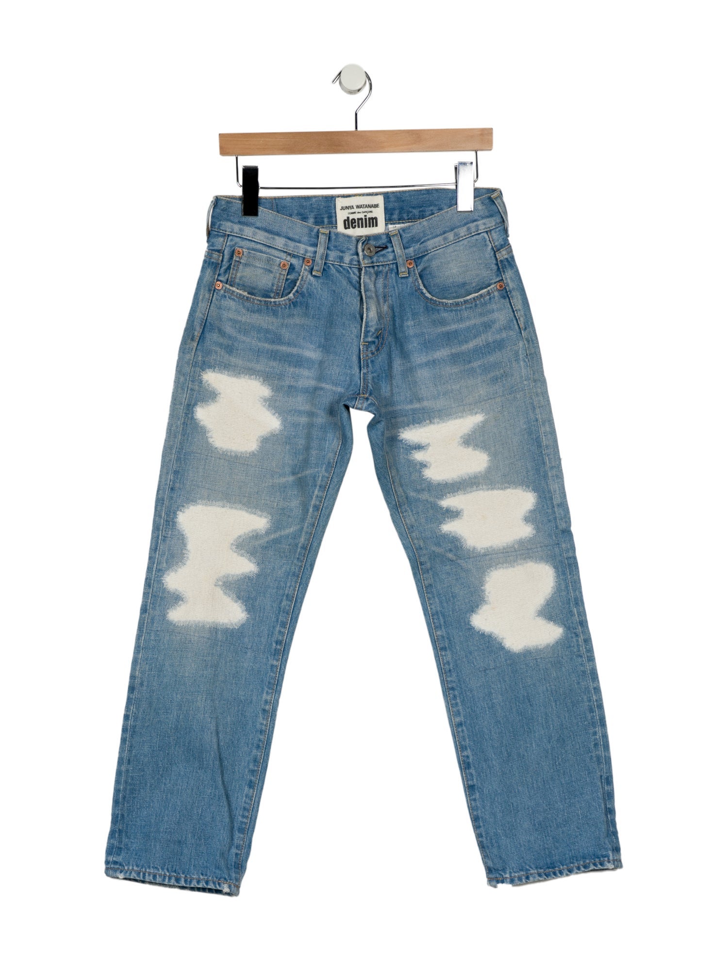 Junya Watanabe Comme des Garçons Low-Rise Straight Leg Jeans