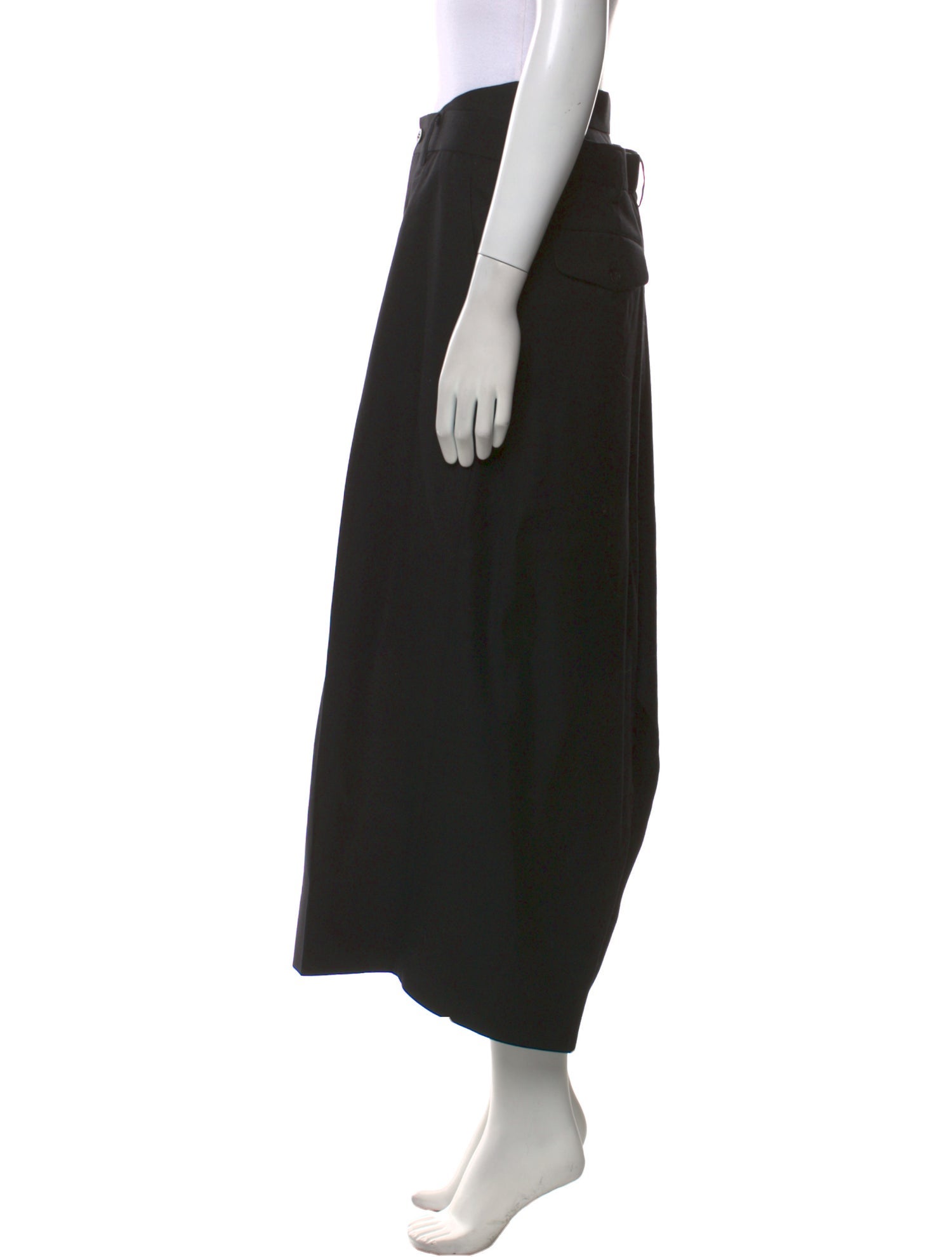 Junya Watanabe Comme des Garçons Wool Midi Length Skirt