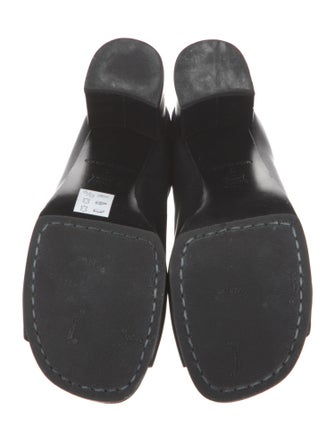 Junya Watanabe Comme des Garçons Leather Slides