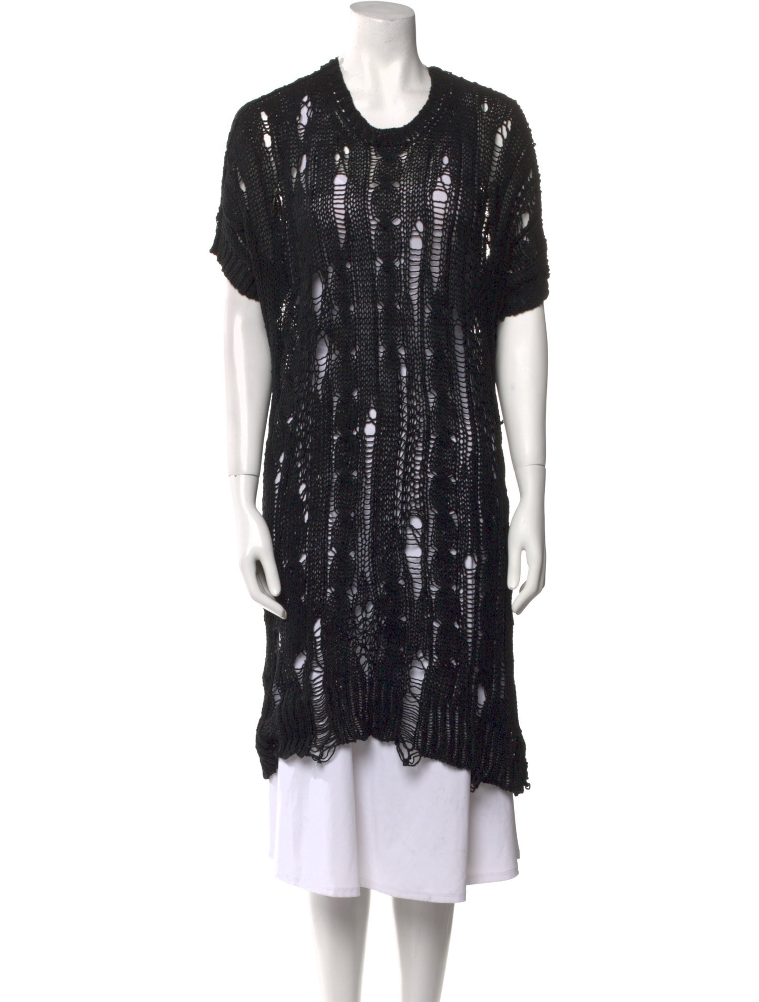 Junya Watanabe Comme des Garçons Scoop Neck Sweater