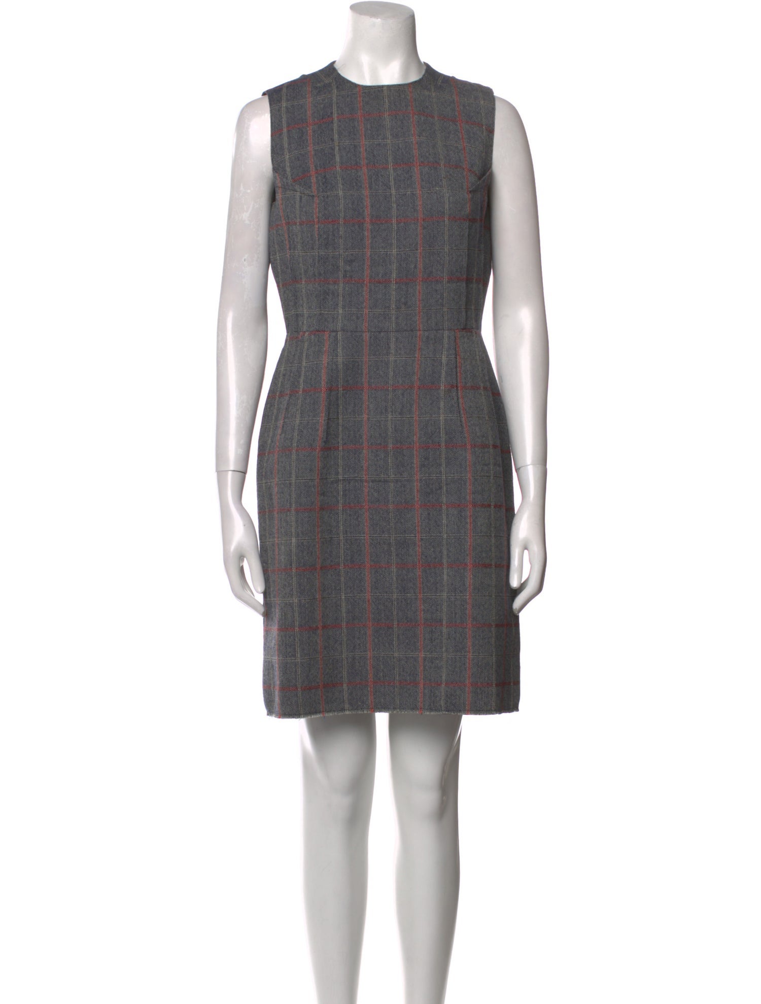 Junya Watanabe Comme des Garçons Wool Knee-Length Dress