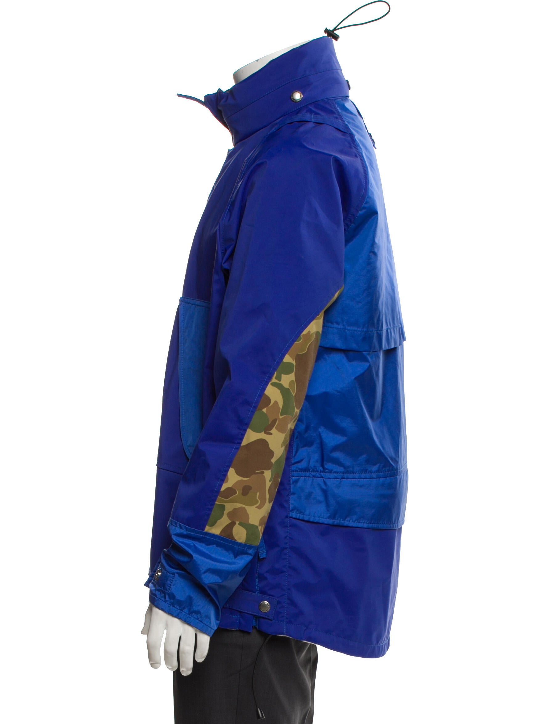 Junya Watanabe Comme des Garçons Colorblock Pattern Windbreaker