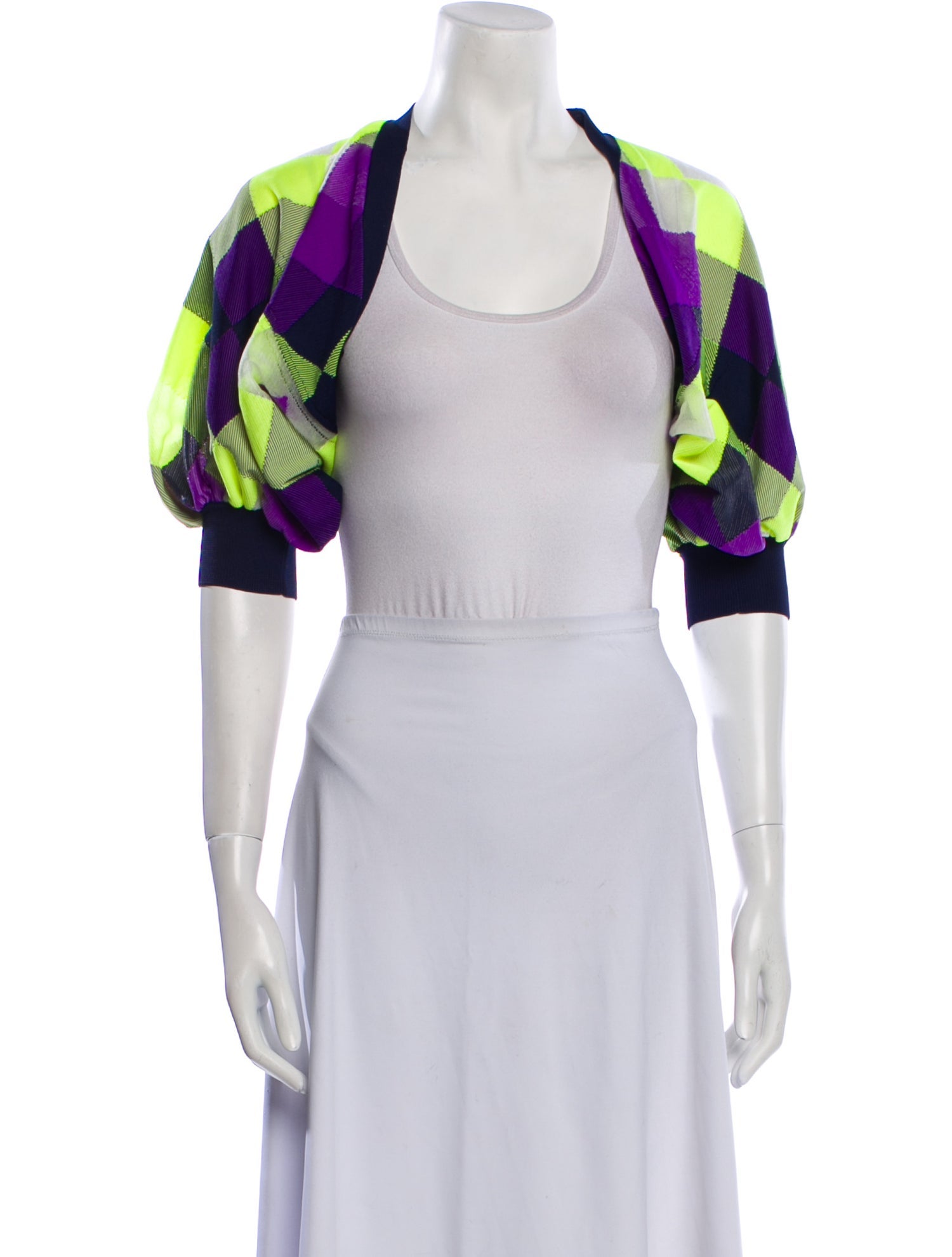 Junya Watanabe Comme des Garçons Printed Bolero