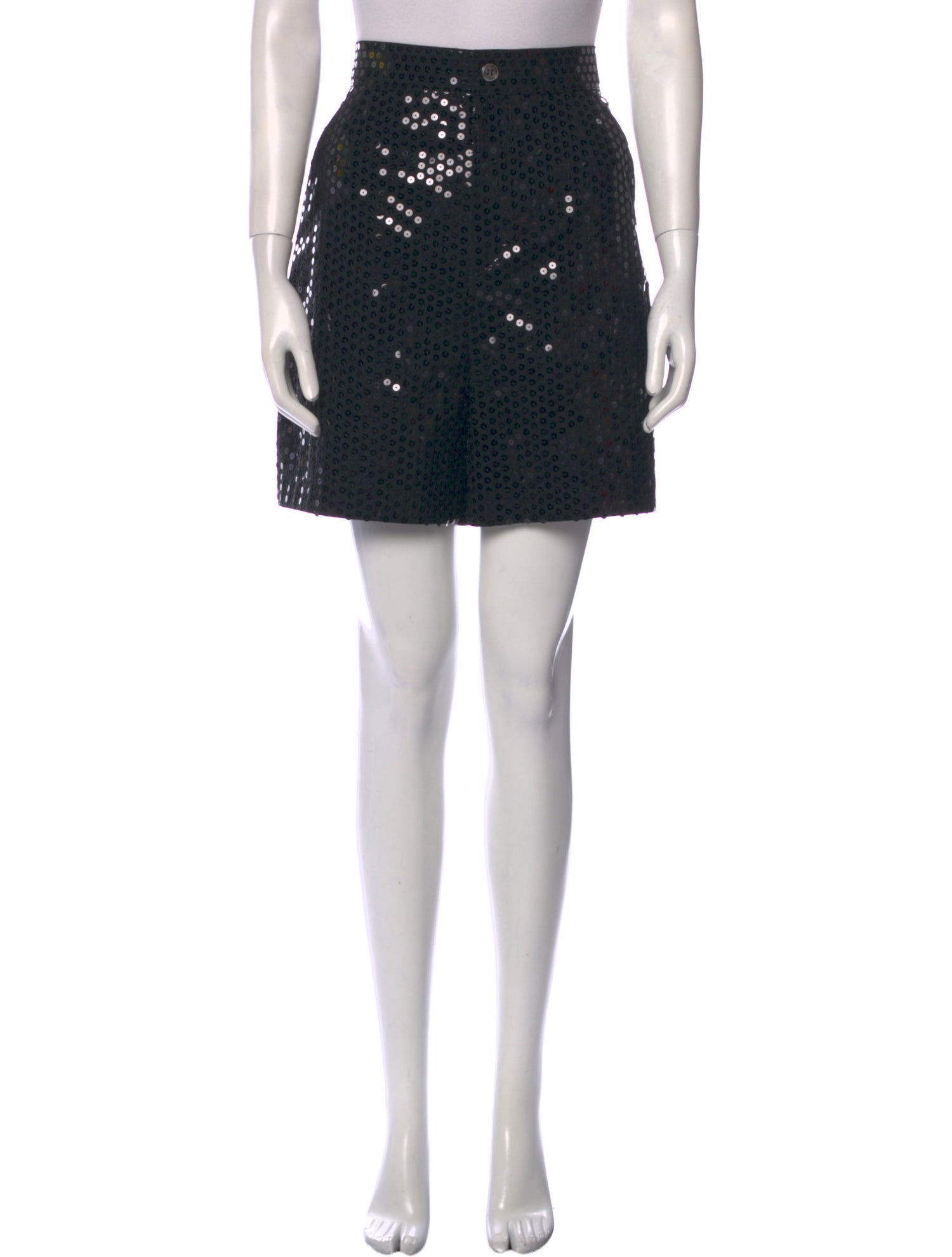 Junya Watanabe Comme des Garçons Wool Mini Shorts