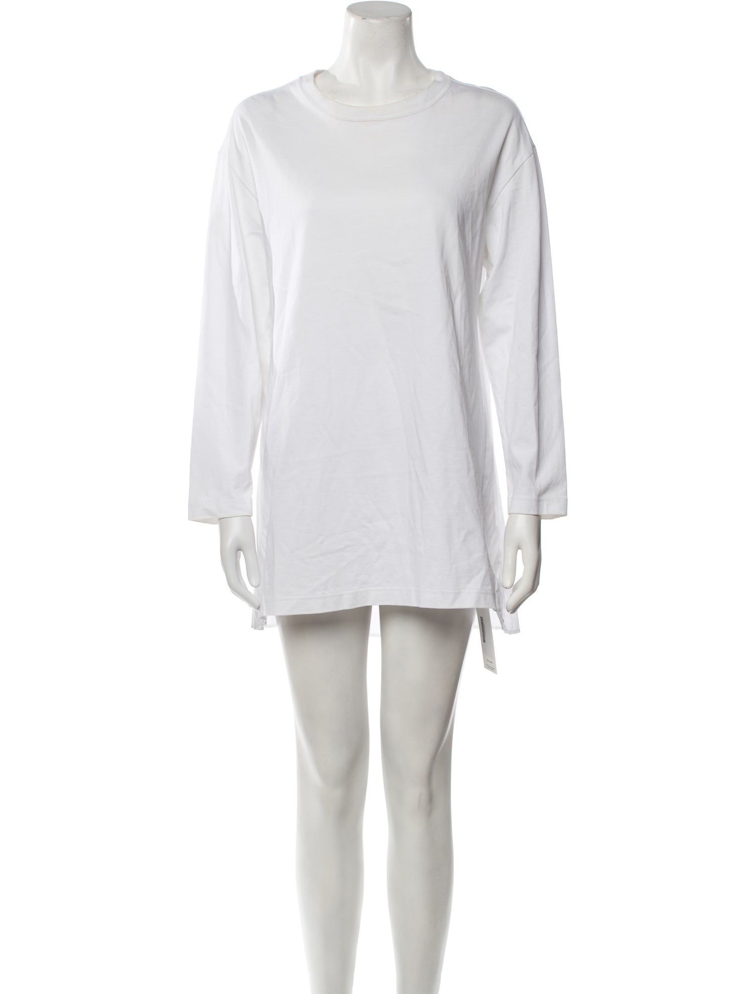 Junya Watanabe Comme des Garçons Cowl Neck Three-Quarter Sleeve Tunic