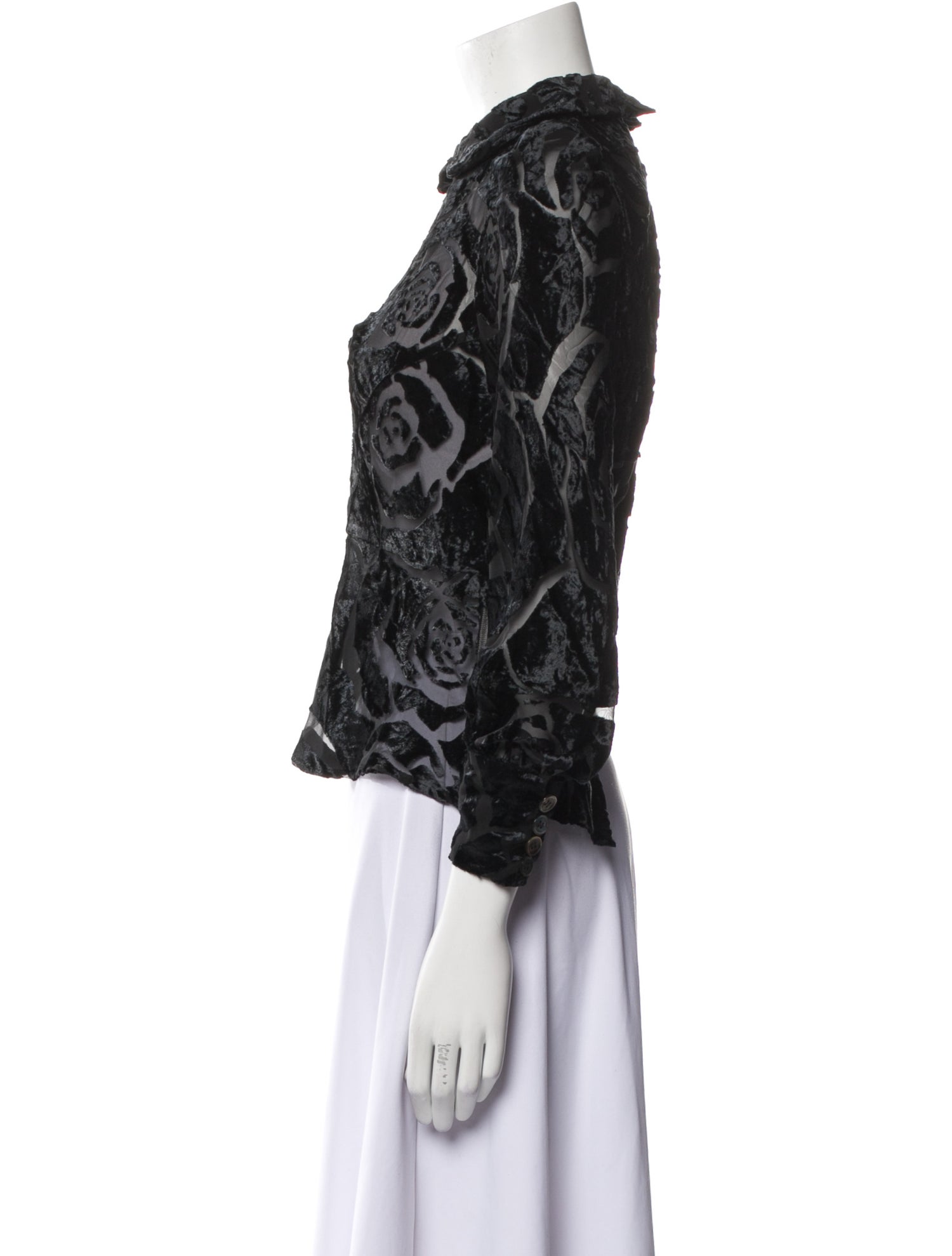 Junya Watanabe Comme des Garçons Floral Print Evening Jacket