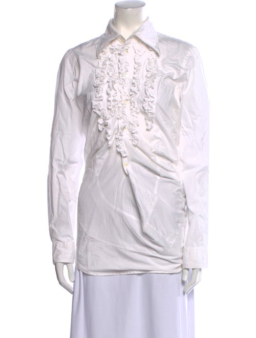 Junya Watanabe Comme des Garçons Long Sleeve Button-Up Top