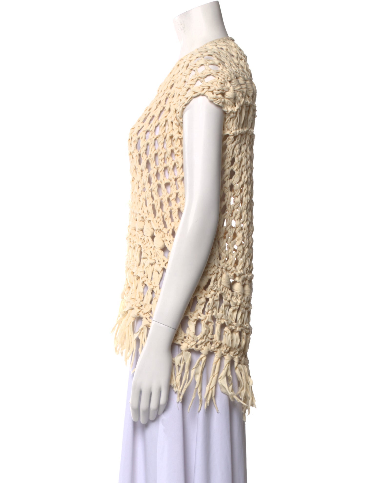 Junya Watanabe Comme des Garçons Printed Crew Neck Top