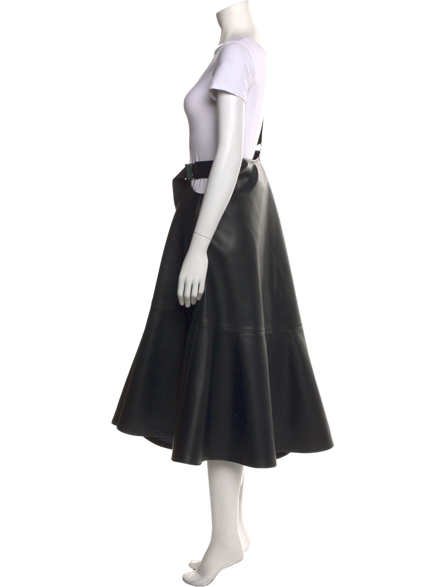 Junya Watanabe Comme des Garçons Square Neckline Midi Length Dress